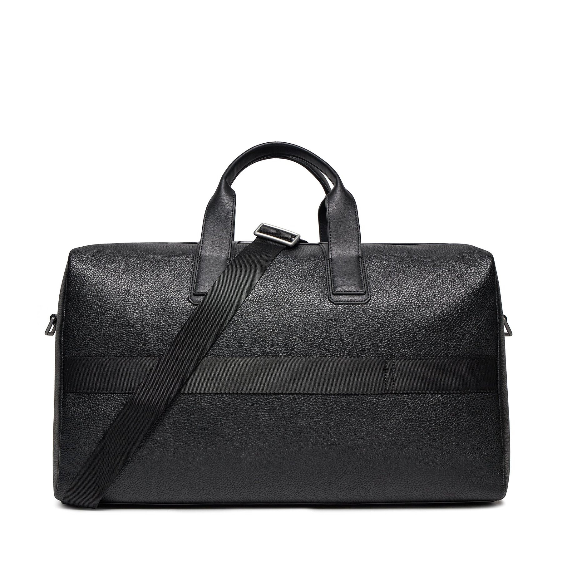 Tommy Hilfiger Geantă Th Central Duffle AM0AM11821 Negru - Pled.ro