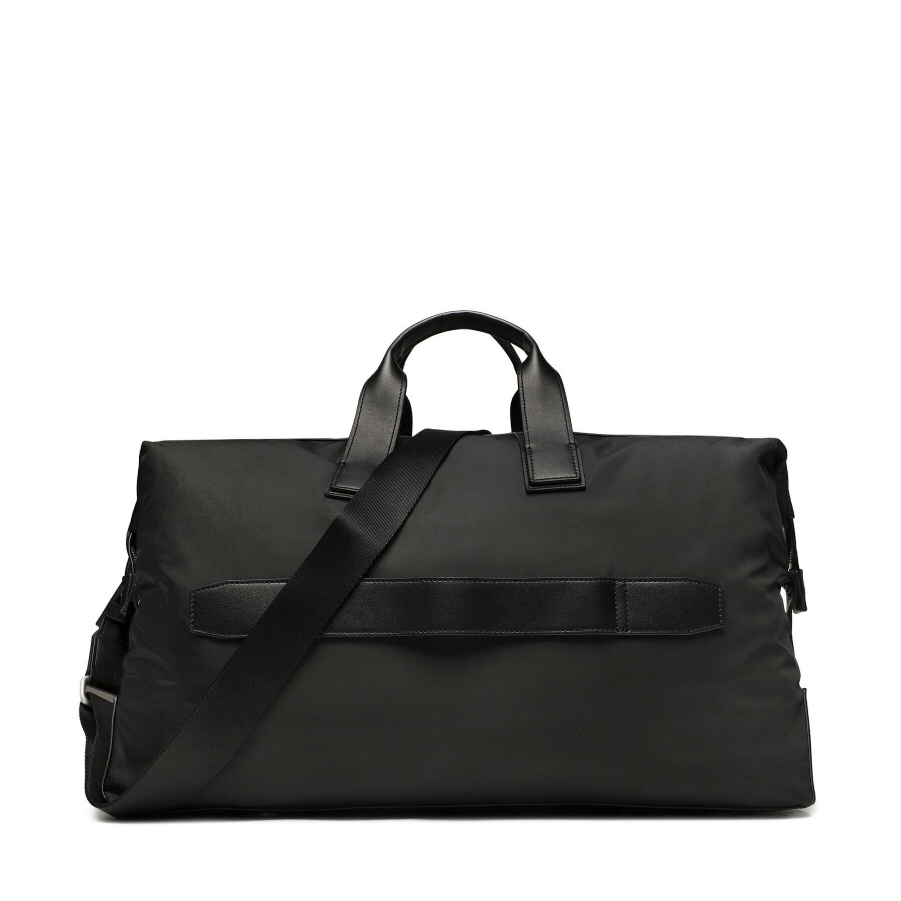 Tommy Hilfiger Geantă Th Central Repreve Weekender AM0AM11384 Negru - Pled.ro