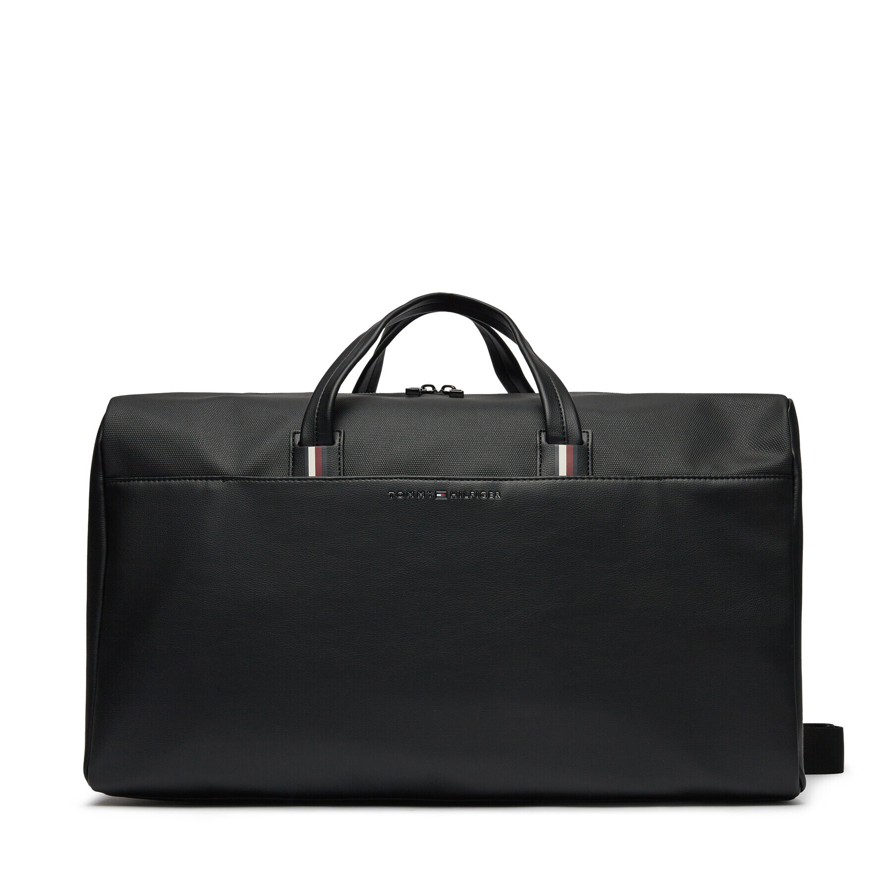 Tommy Hilfiger Geantă Th Corporate Duffle AM0AM11825 Negru - Pled.ro