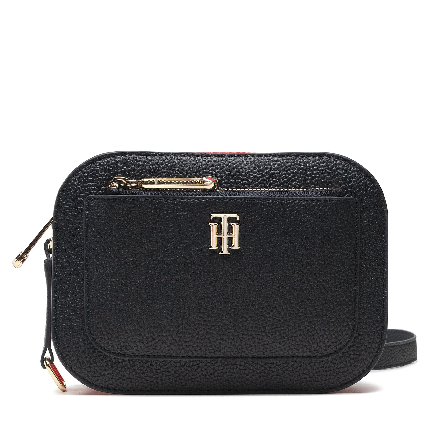 Tommy Hilfiger Geantă Th Element Camera Bag Corp AW0AW11361 Bleumarin - Pled.ro