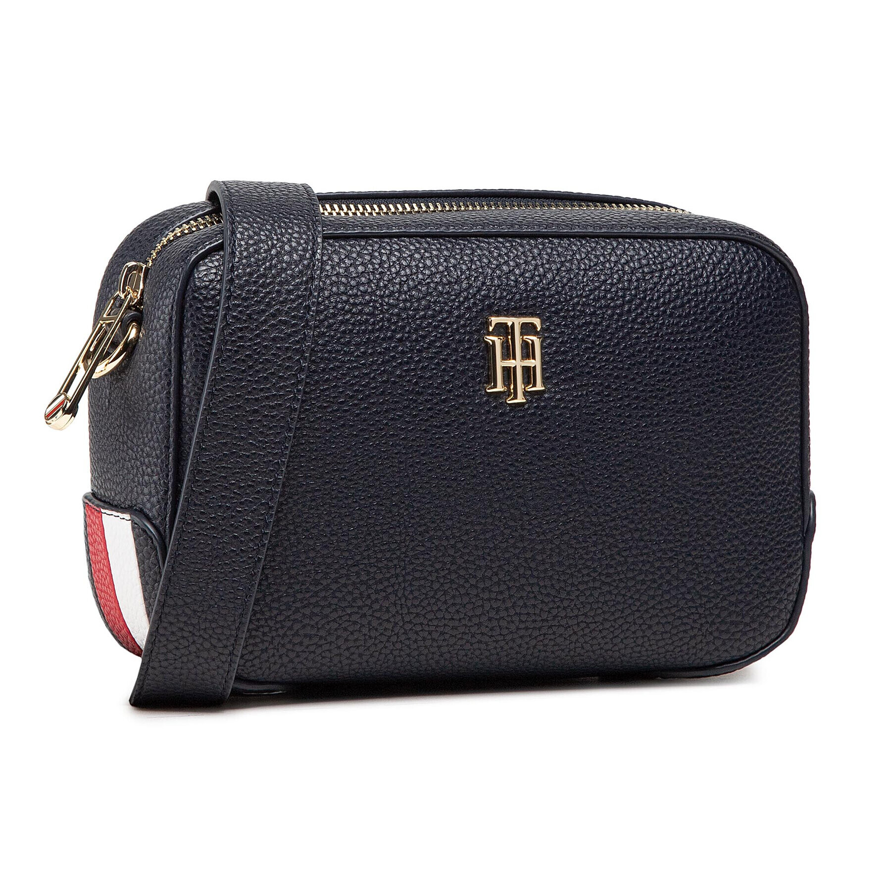 Tommy Hilfiger Geantă Th Essence Crossover Corp AW0AW09688 Bleumarin - Pled.ro