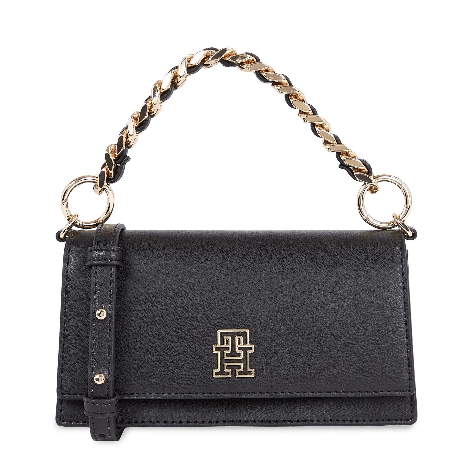 Tommy Hilfiger Geantă Th Evening Crossover AW0AW15234 Negru - Pled.ro