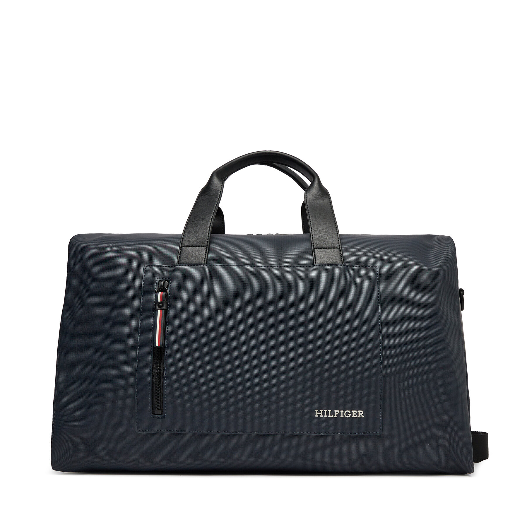 Tommy Hilfiger Geantă Th Pique Duffle AM0AM11779 Bleumarin - Pled.ro