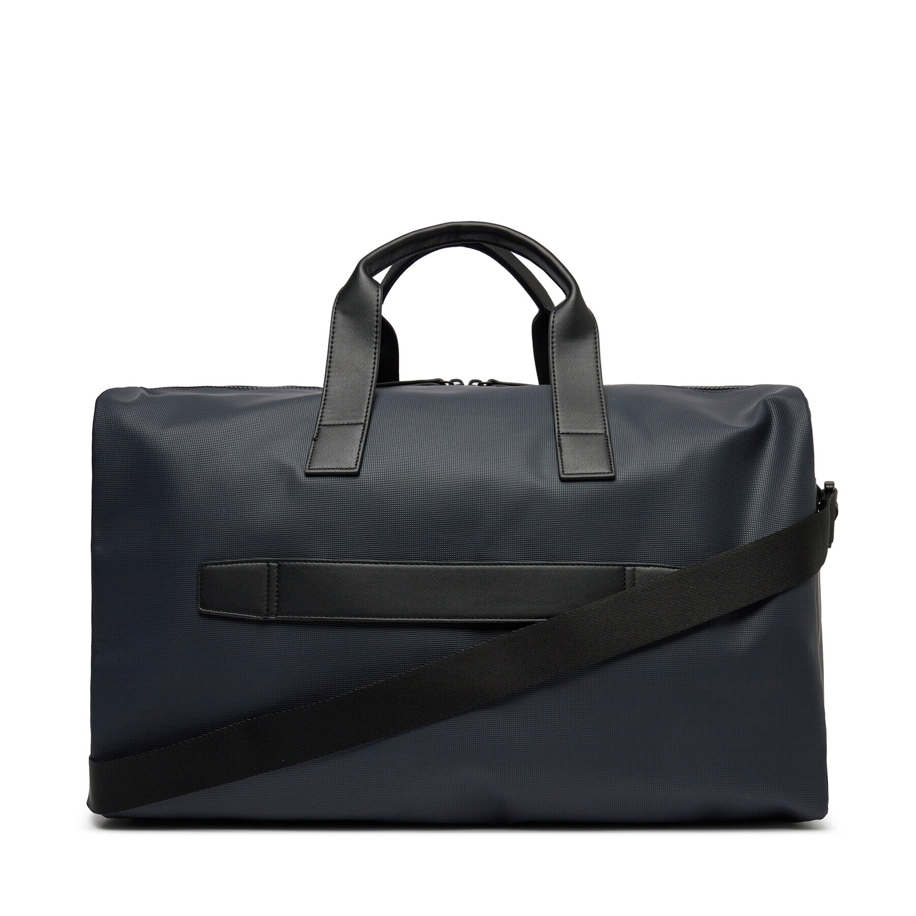 Tommy Hilfiger Geantă Th Pique Duffle AM0AM11779 Bleumarin - Pled.ro