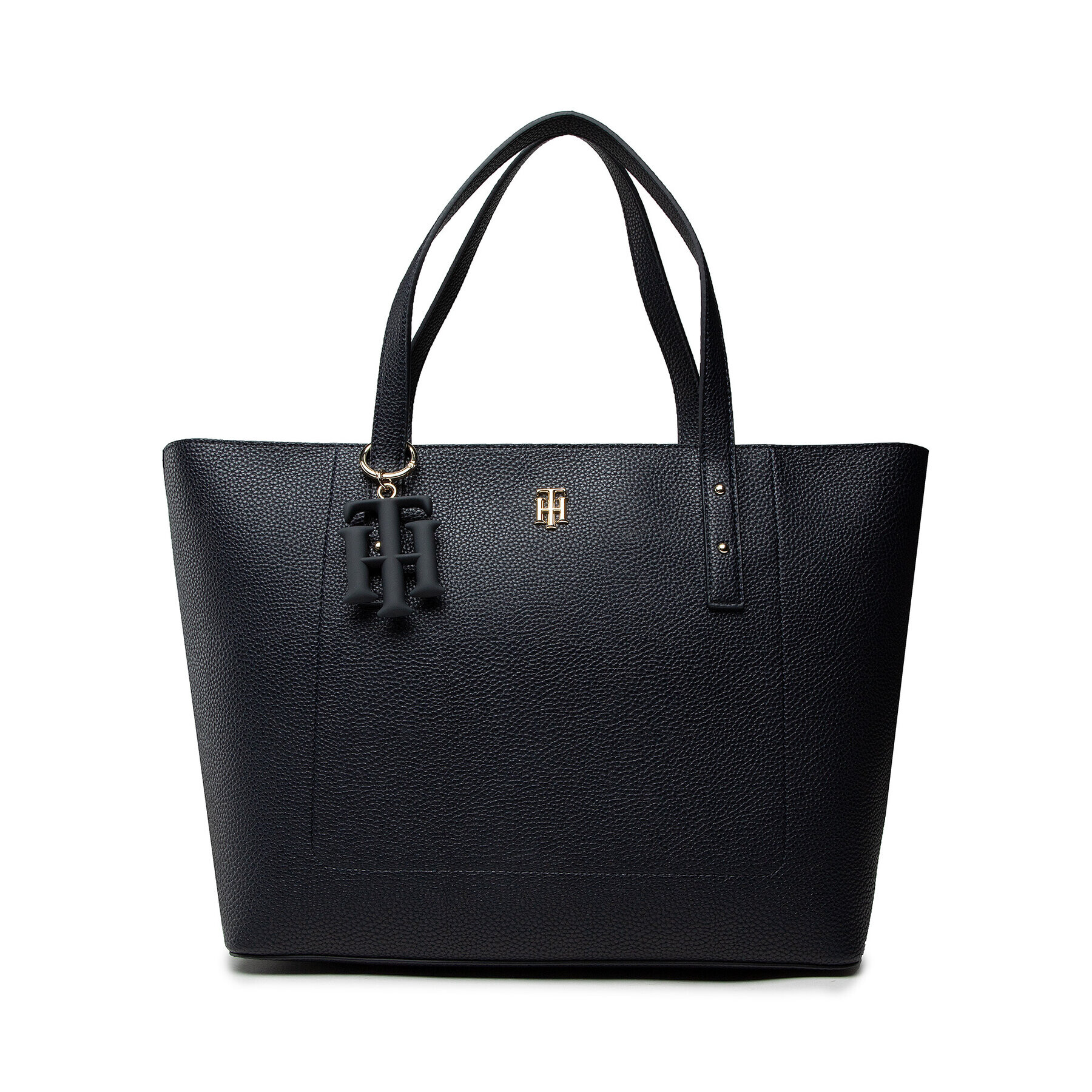 Tommy Hilfiger Geantă Th Soft Tote AW0AW10101 Bleumarin - Pled.ro