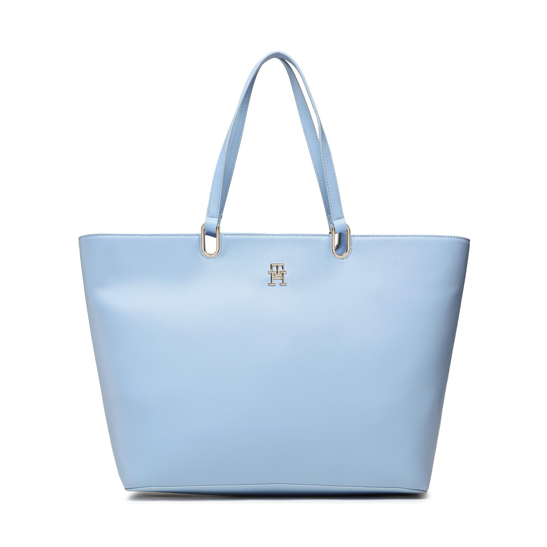 Tommy Hilfiger Geantă Th Timeless Med Tote AW0AW14478 Albastru - Pled.ro