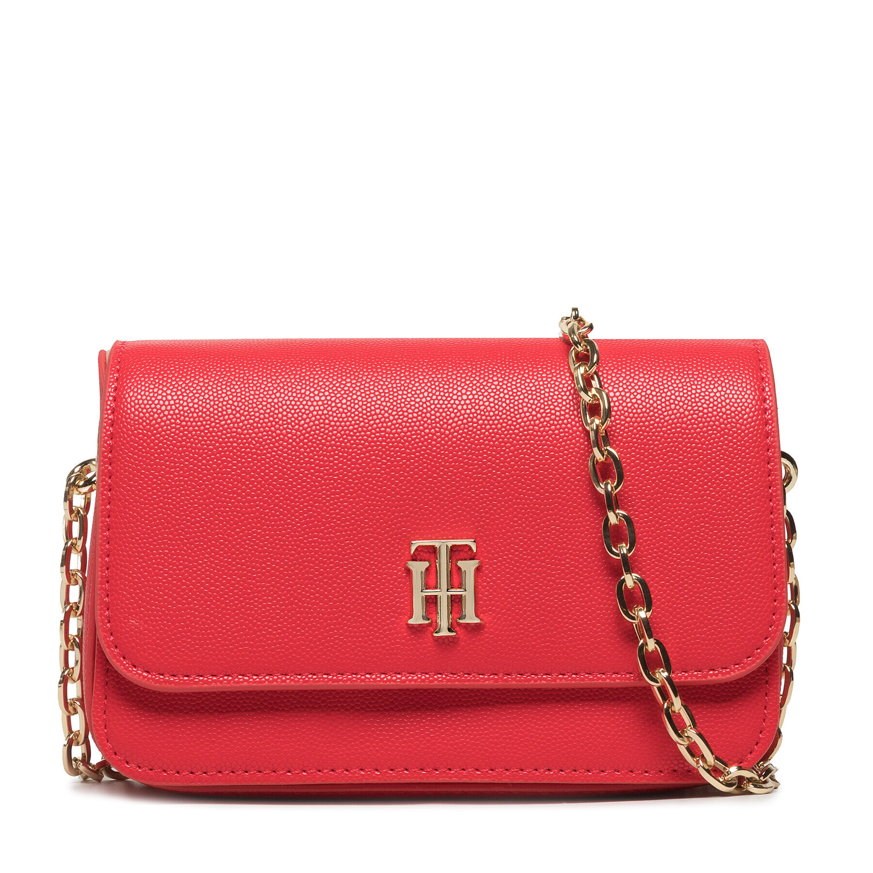 Tommy Hilfiger Geantă Th Timeless Mini Crossover AW0AW11336 Roșu - Pled.ro