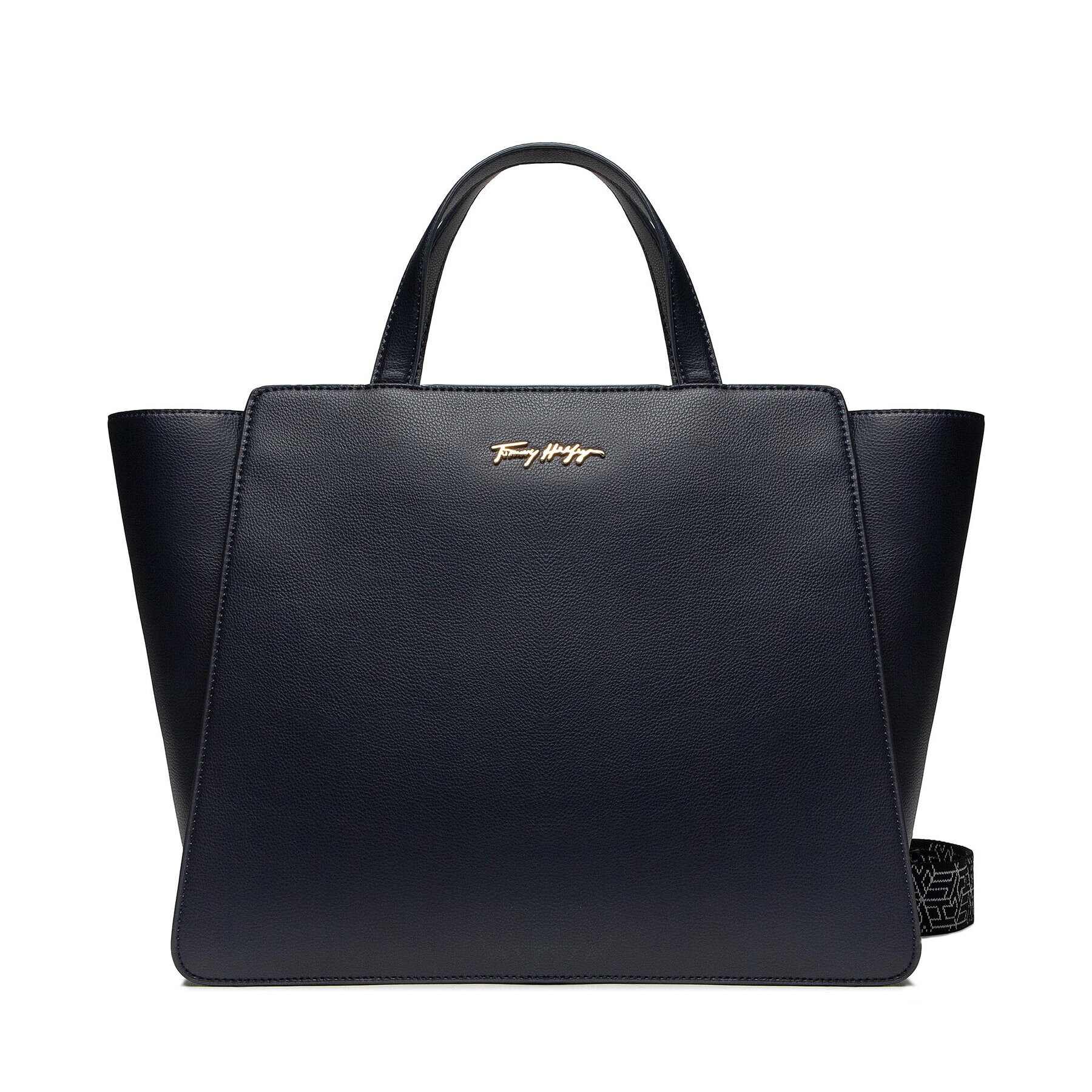 Tommy Hilfiger Geantă Tommy Joy Soft Tote AW0AW12014 Bleumarin - Pled.ro