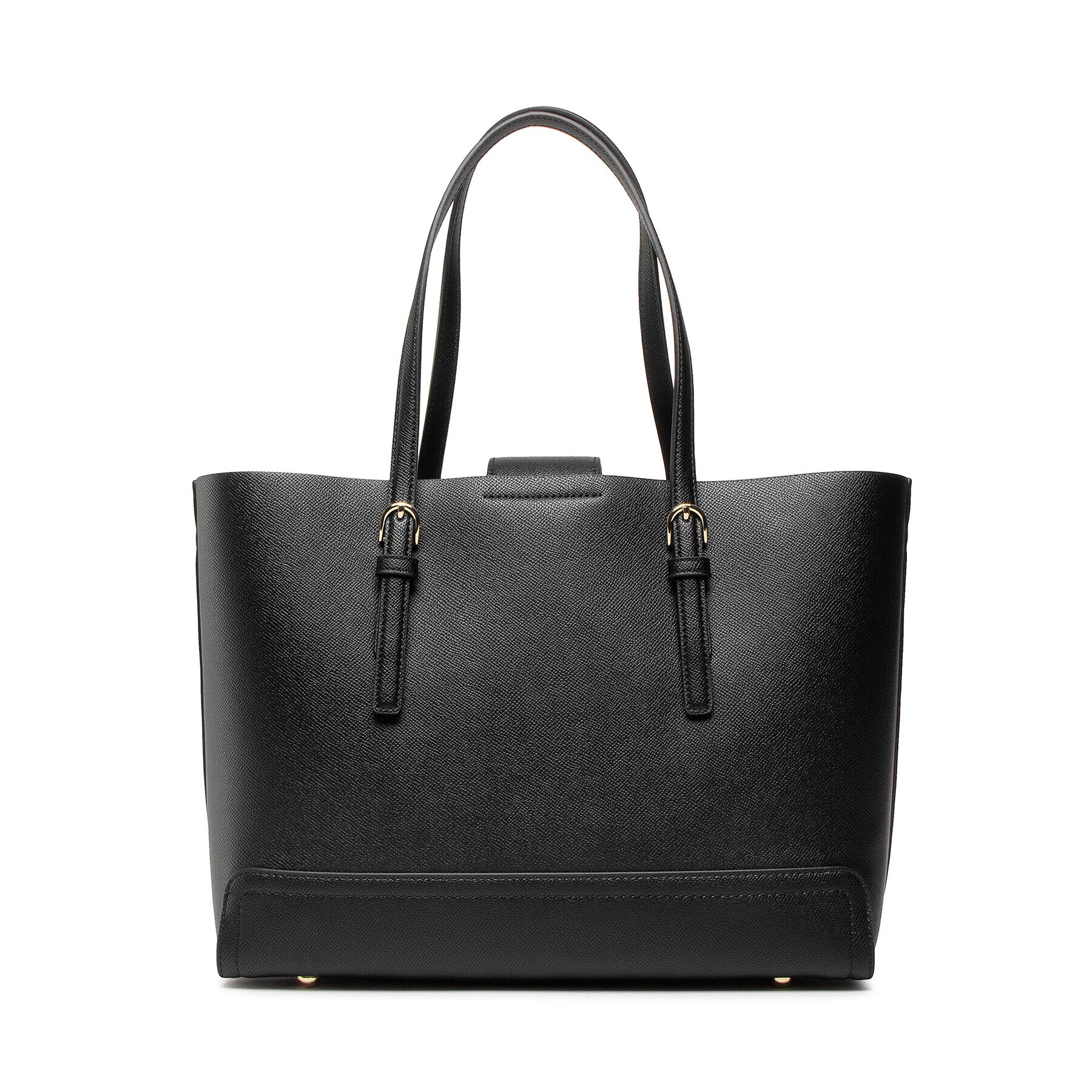 Tommy Hilfiger Geantă Th Timeless Med Tote AW0AW12211 Negru - Pled.ro