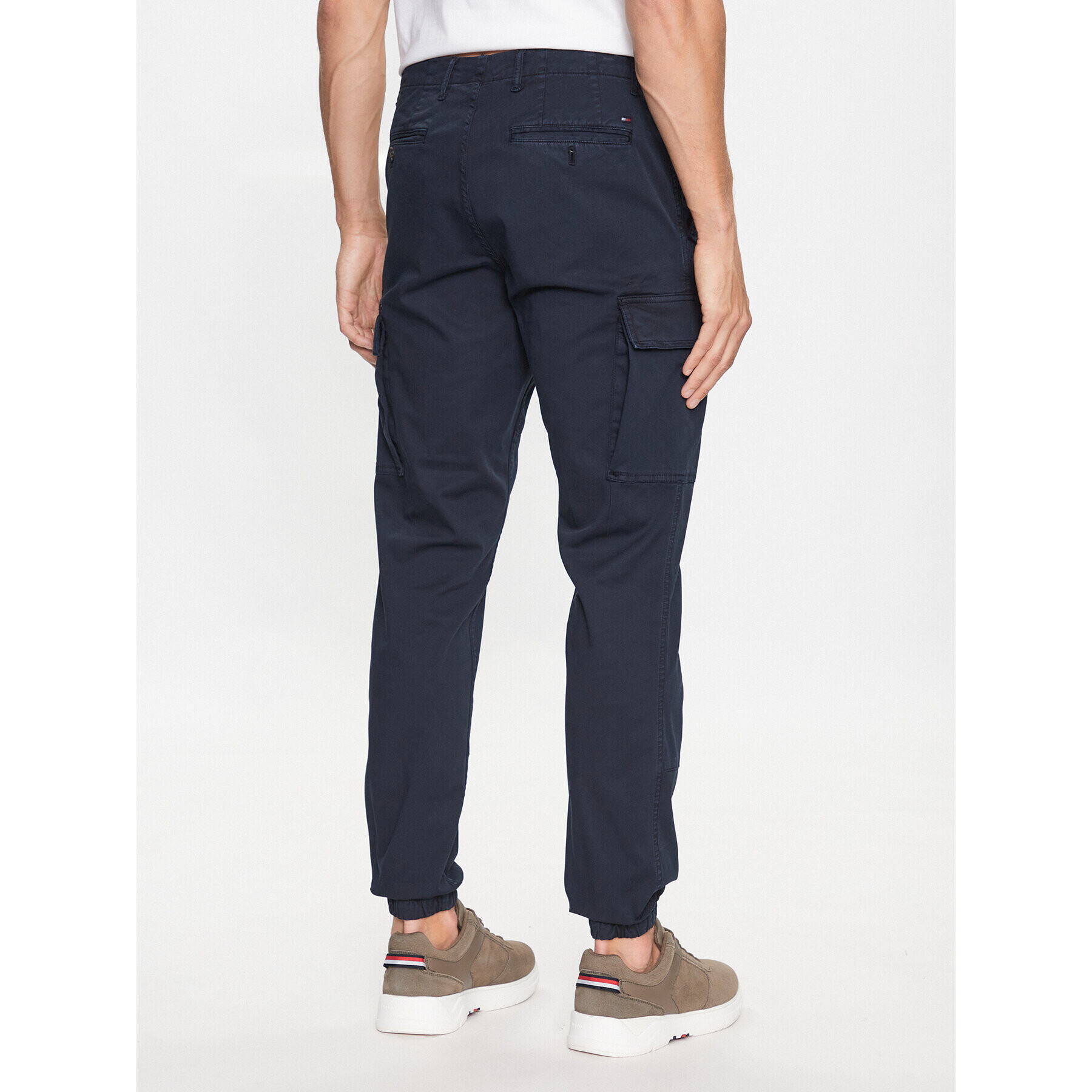 Tommy Hilfiger Joggers Chelsea MW0MW31149 Bleumarin Relaxed Fit - Pled.ro