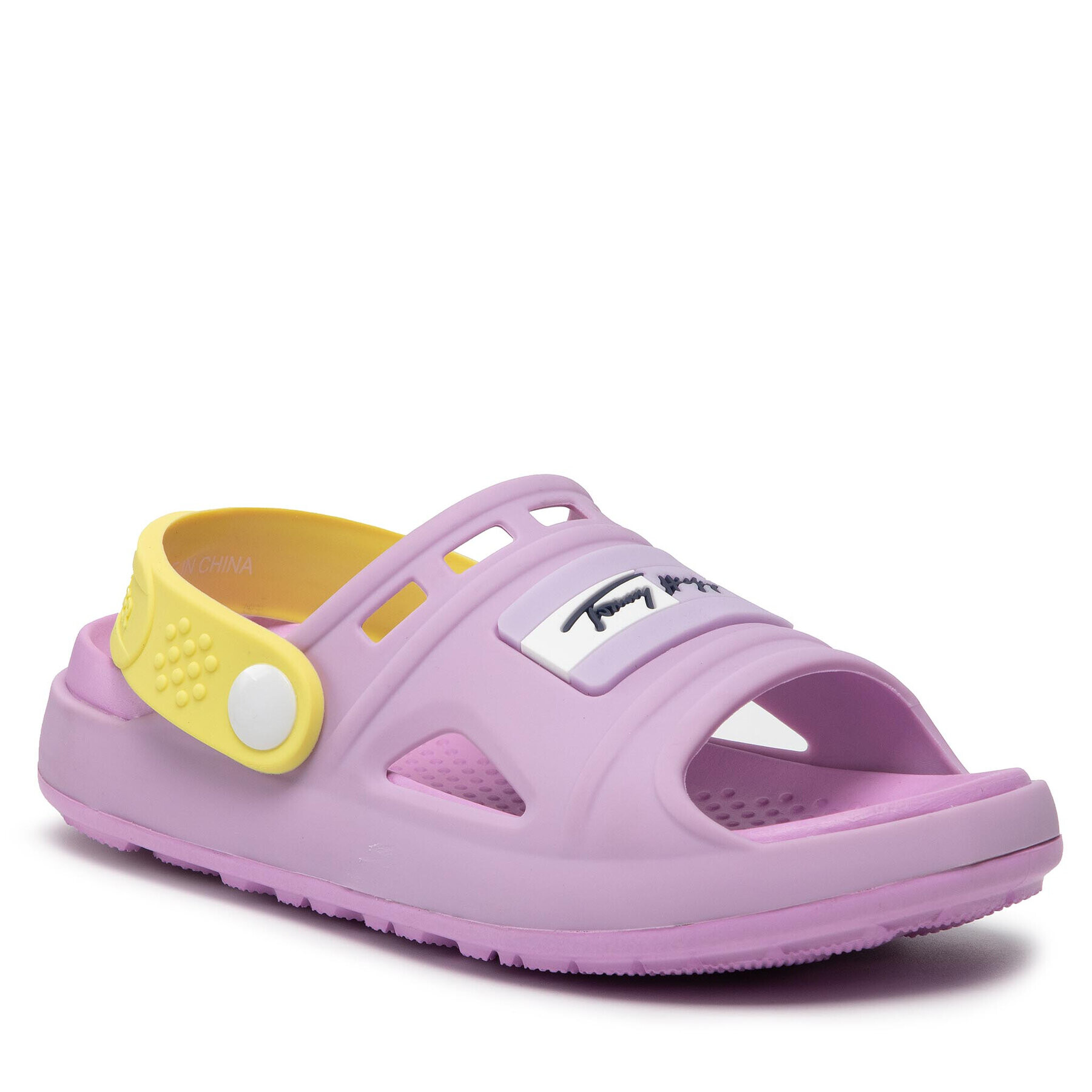 Tommy Hilfiger Șlapi Comfy Sandal T1A2-32189-0083 S Violet - Pled.ro