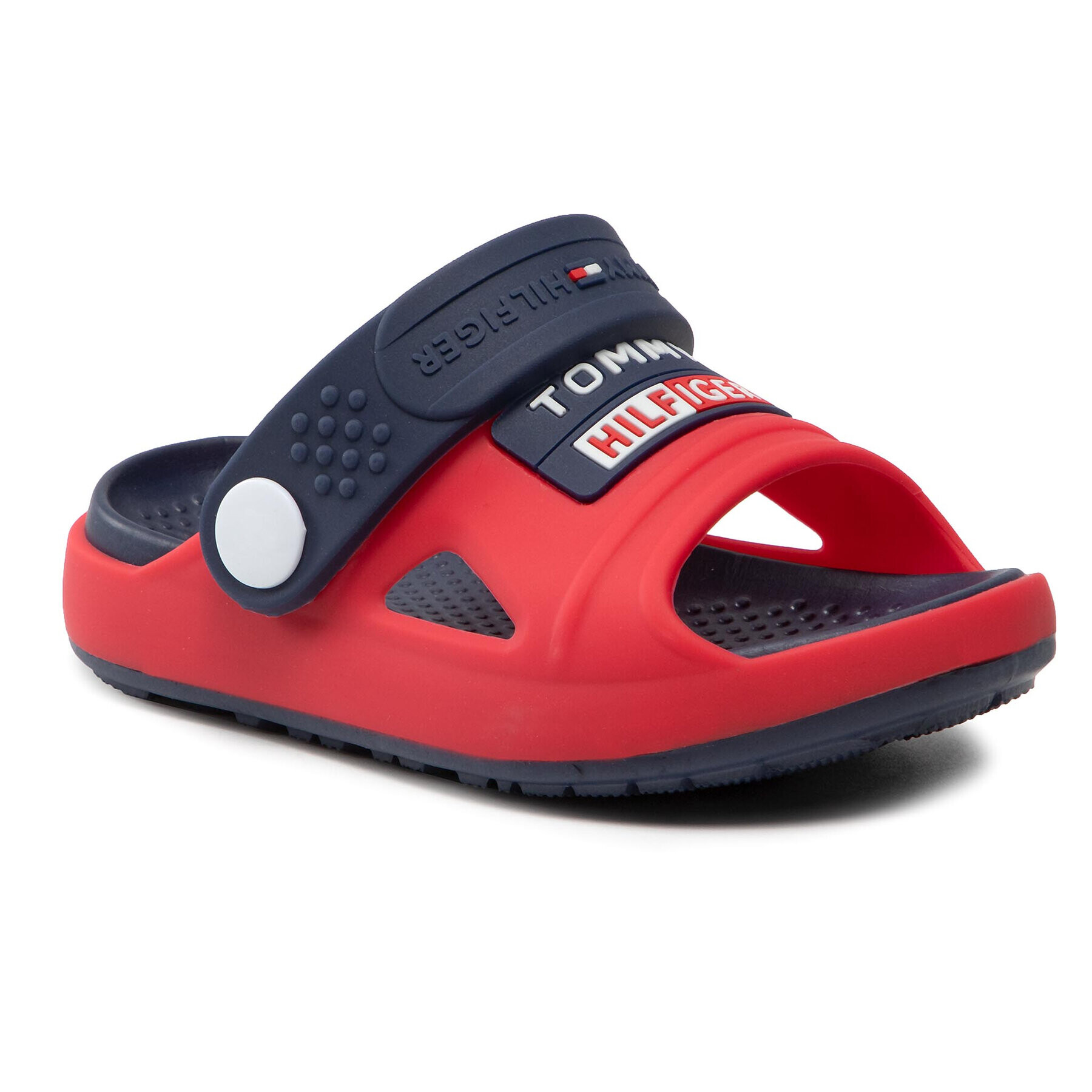 Tommy Hilfiger Șlapi Comfy Sandal T1B2-31115-0083 M Roșu - Pled.ro