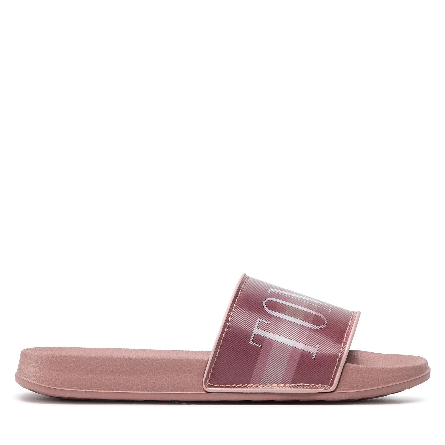 Tommy Hilfiger Șlapi Holographic Pool Slide T3A0-32198-1172 M Roz - Pled.ro