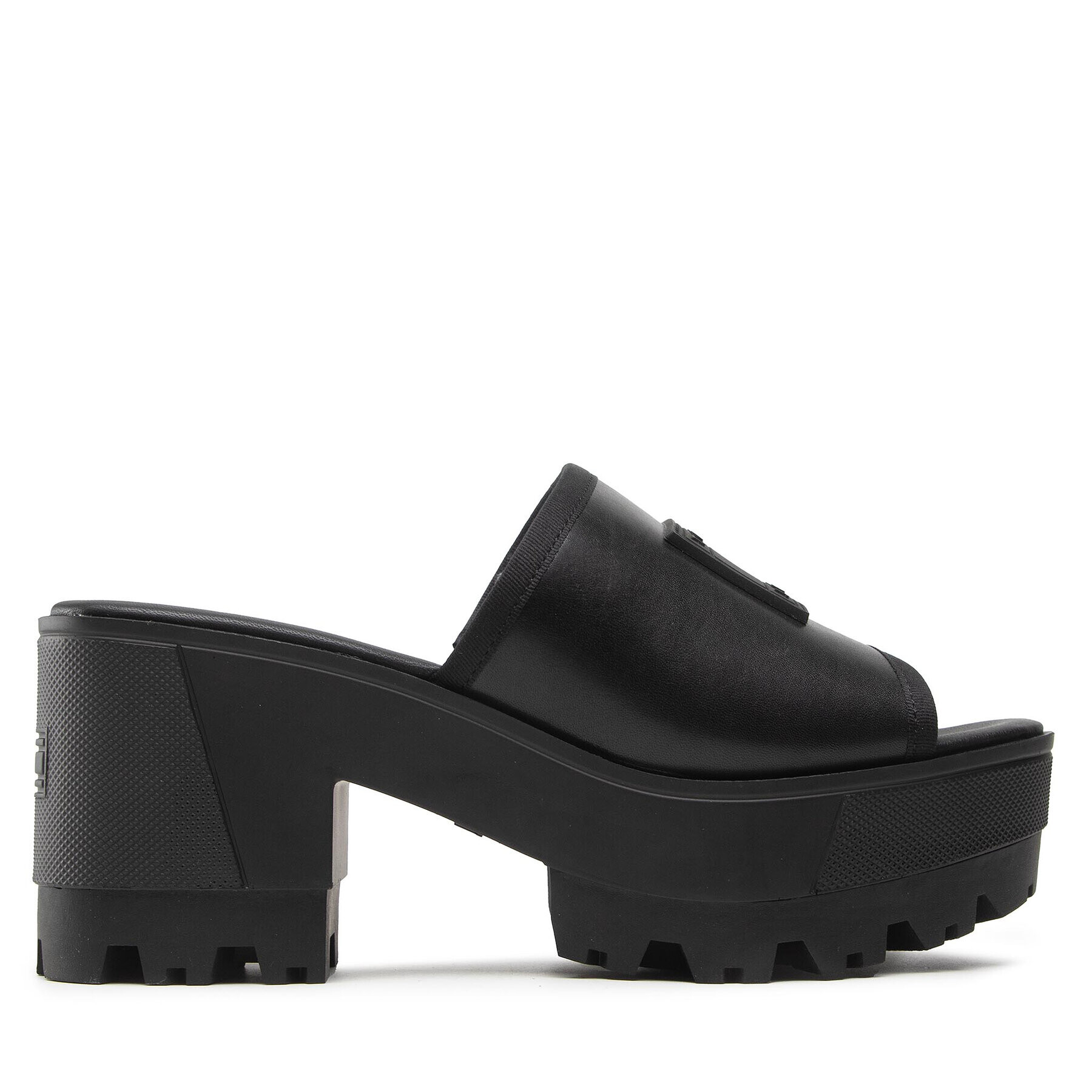 Tommy Hilfiger Șlapi Slip On Mule EN0EN01808 Negru - Pled.ro