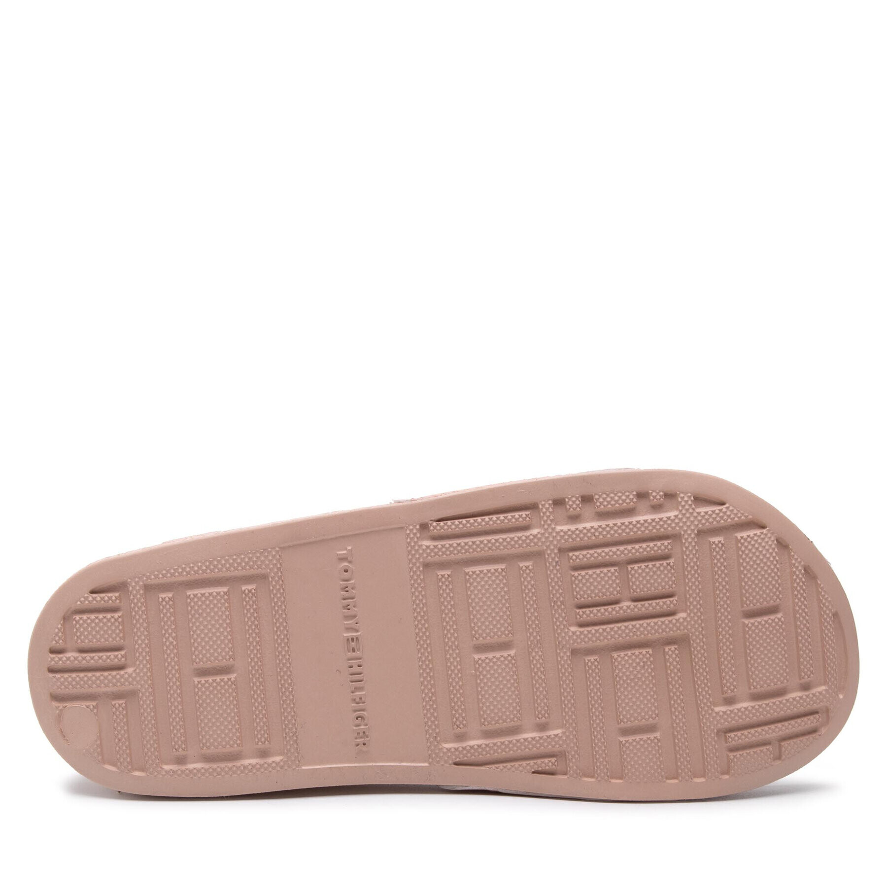 Tommy Hilfiger Șlapi Tommy Metallic Pool Slide FW0FW06312 Bej - Pled.ro