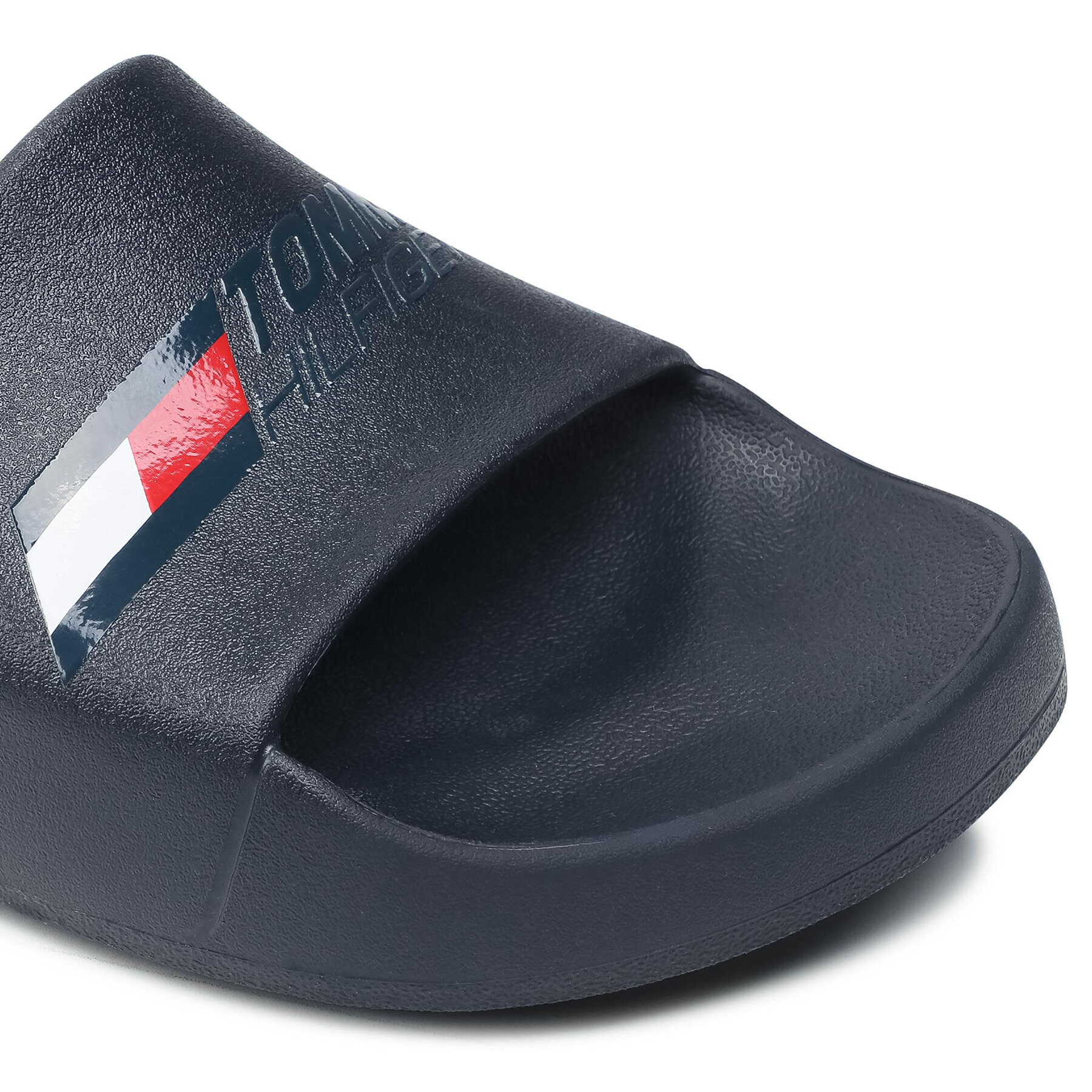 Tommy Hilfiger Șlapi Ts Pool Slide 3 Women FC0FC00015 Bleumarin - Pled.ro