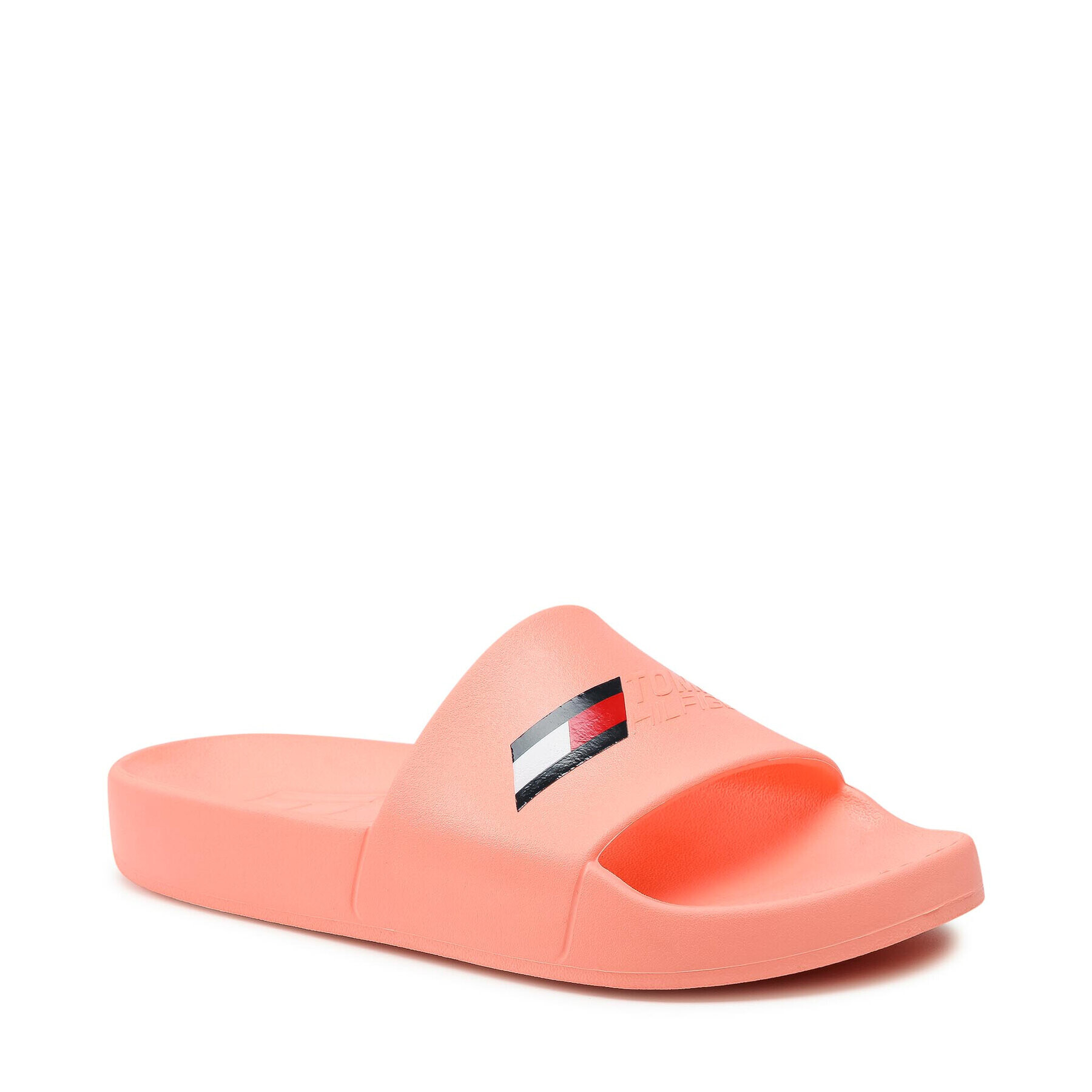 Tommy Hilfiger Șlapi Ts Pool Slide 3 Women FC0FC00015 Roz - Pled.ro