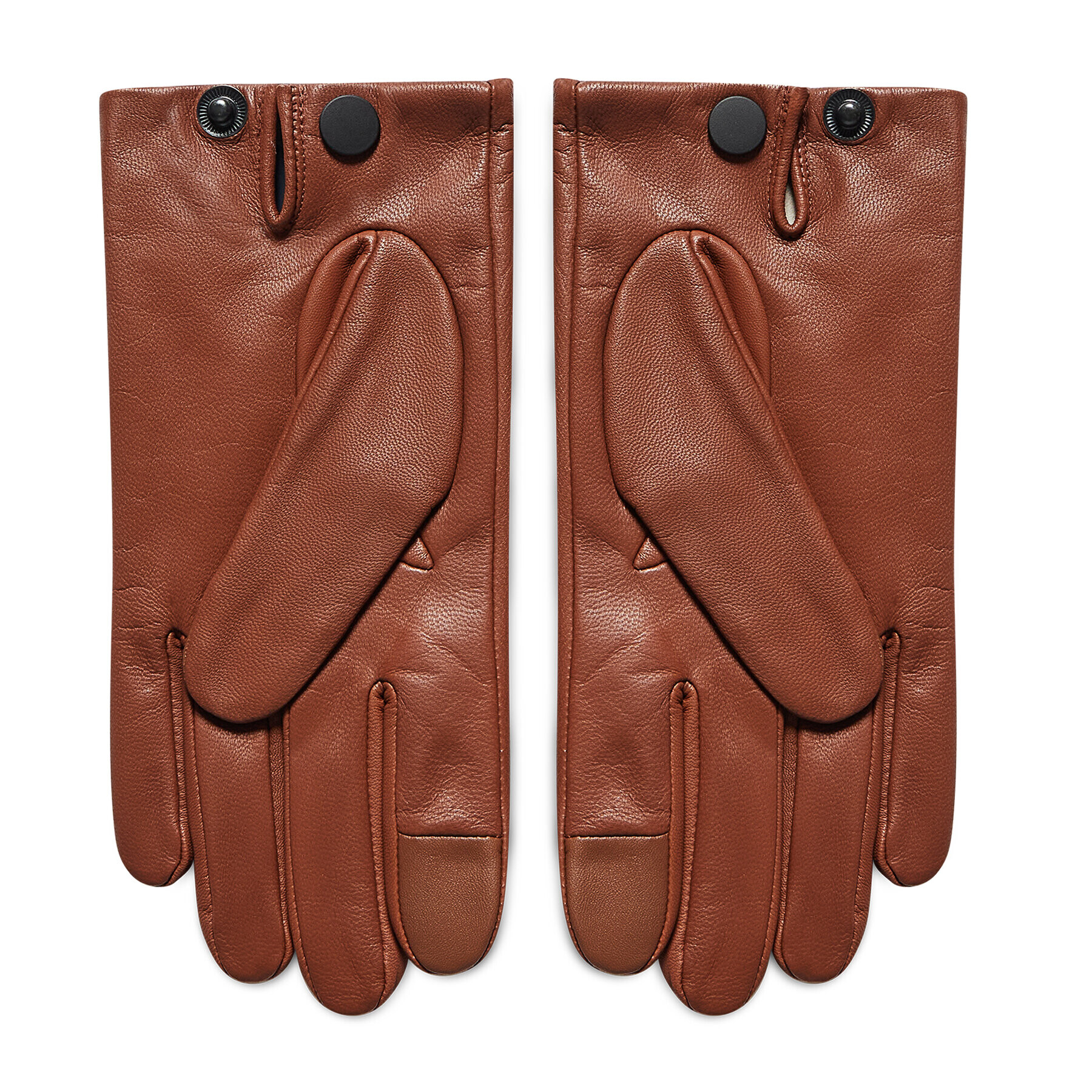 Tommy Hilfiger Mănuși de Damă Casual Leather Gloves AM0AM07882 Maro - Pled.ro