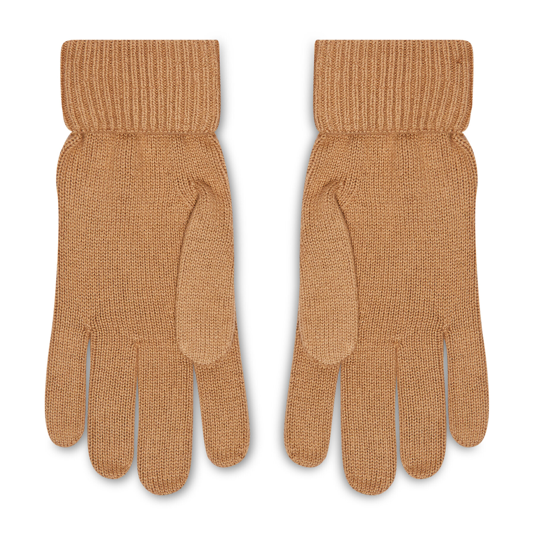 Tommy Hilfiger Mănuși de Damă Essential Knit Gloves AW0AW10732 Bej - Pled.ro