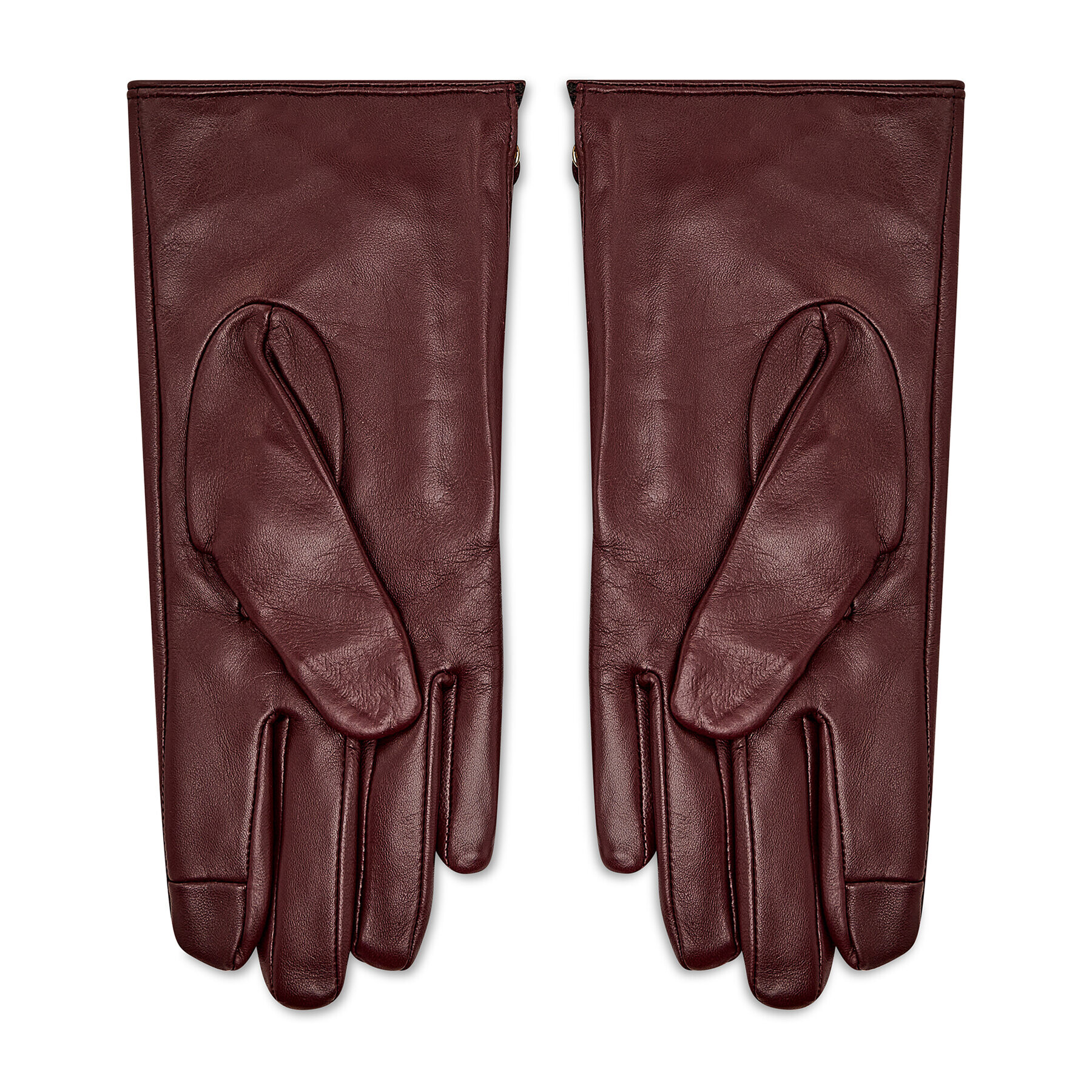 Tommy Hilfiger Mănuși de Damă Th Elevated Mix Gloves Check AW0AW10736 Roșu - Pled.ro