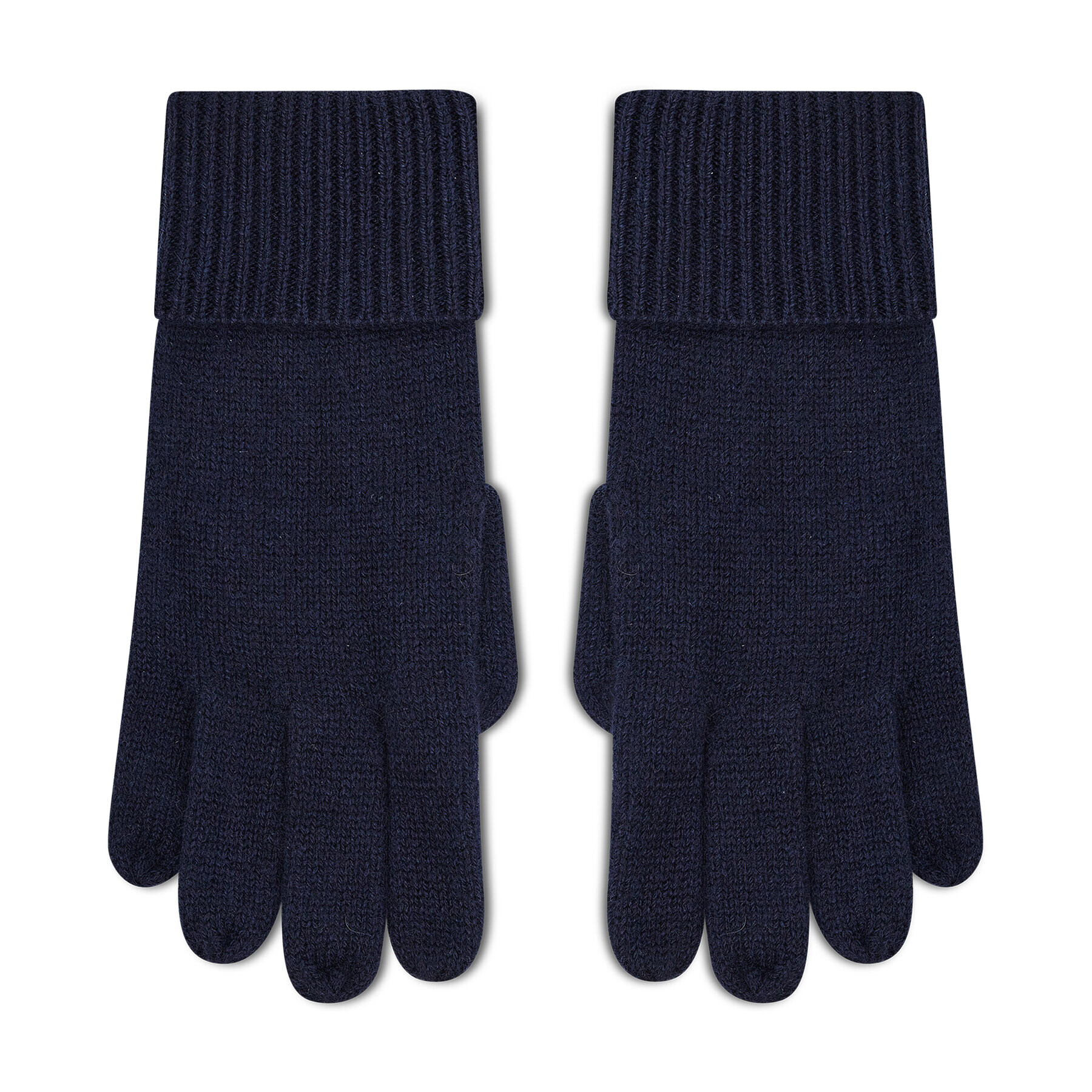 Tommy Hilfiger Mănuși de Damă Th Lux Cashmere Gloves AW0AW10735 Bleumarin - Pled.ro