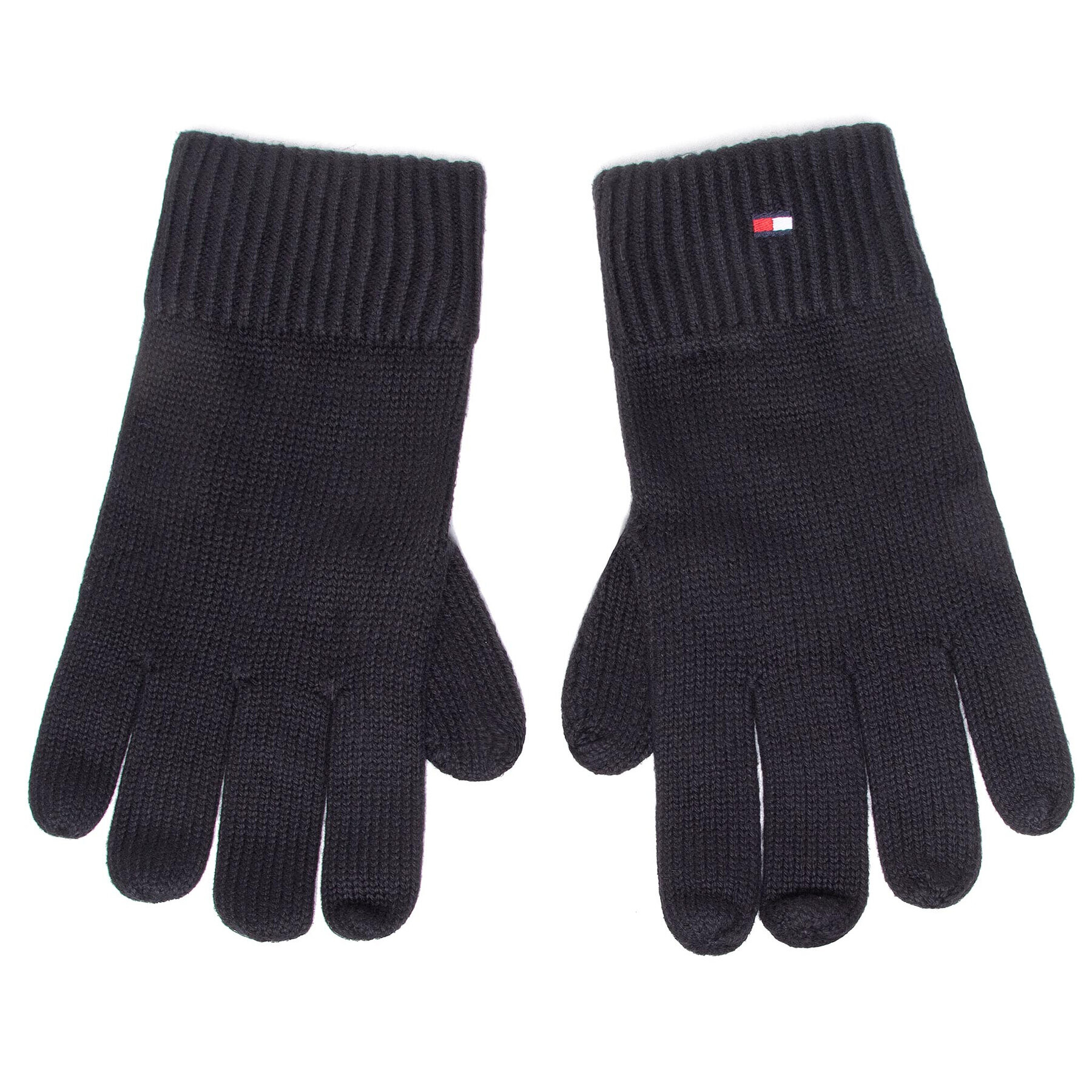 Tommy Hilfiger Mănuși pentru Bărbați Pima Cotton Gloves AM0AM06591 Negru - Pled.ro