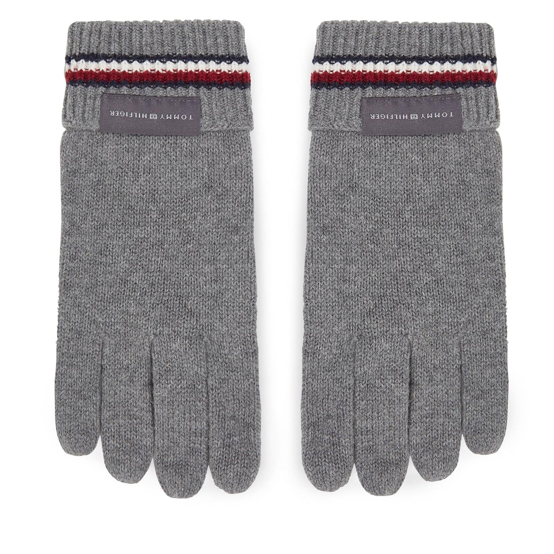 Tommy Hilfiger Mănuși pentru Bărbați Corporate Knit Gloves AM0AM11488 Gri - Pled.ro