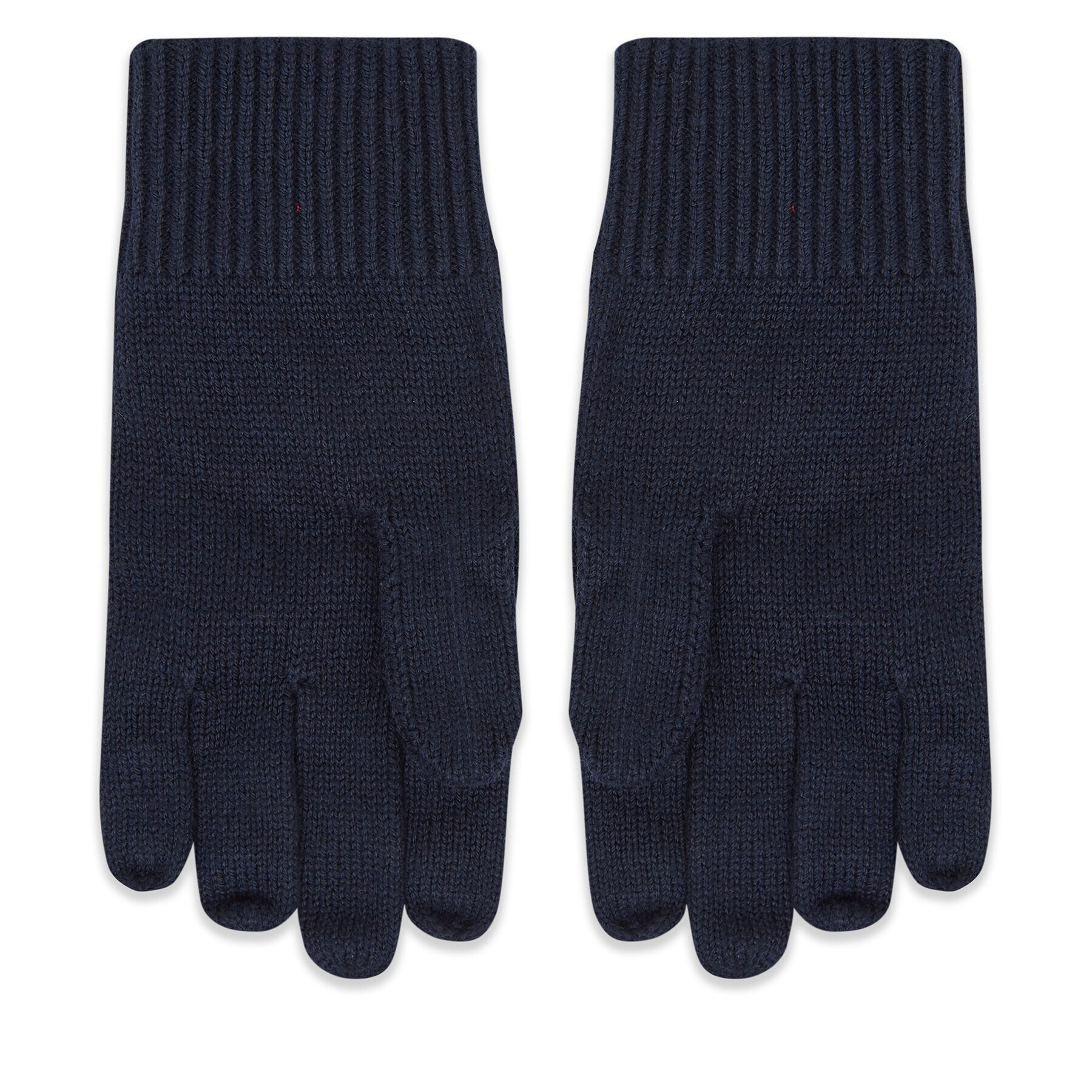 Tommy Hilfiger Mănuși pentru Bărbați Essential Flag Knitted Gloves AM0AM11048 Bleumarin - Pled.ro