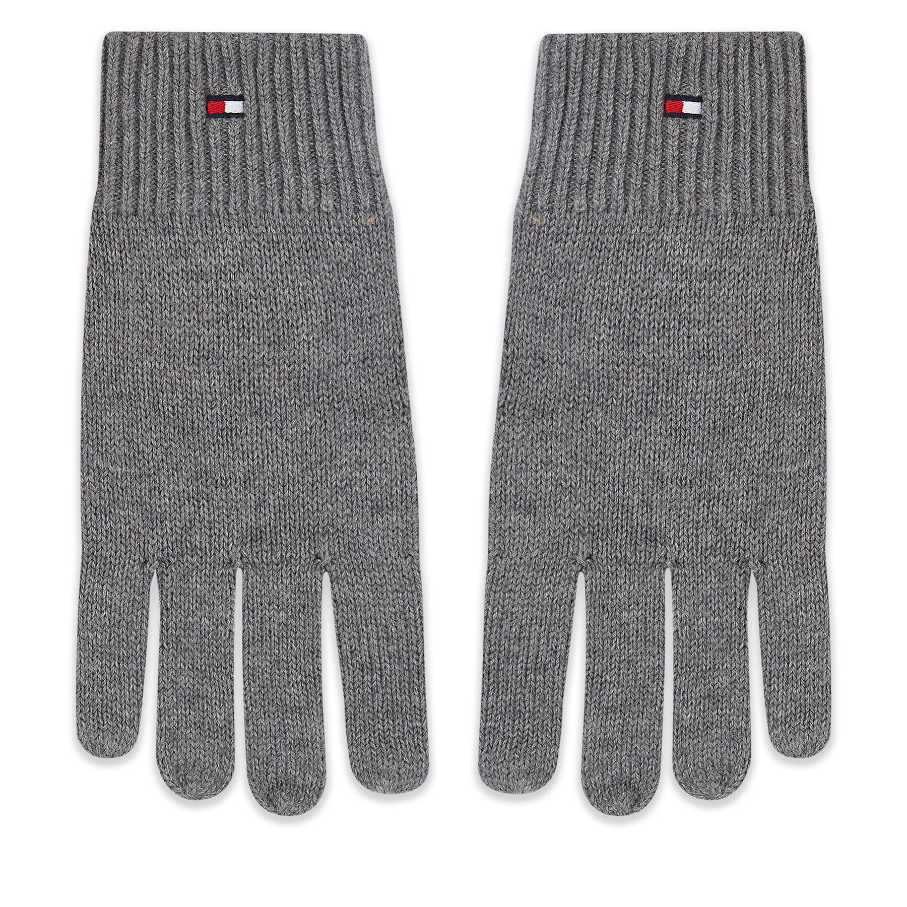 Tommy Hilfiger Mănuși pentru Bărbați Essential Flag Knitted Gloves AM0AM11048 Gri - Pled.ro