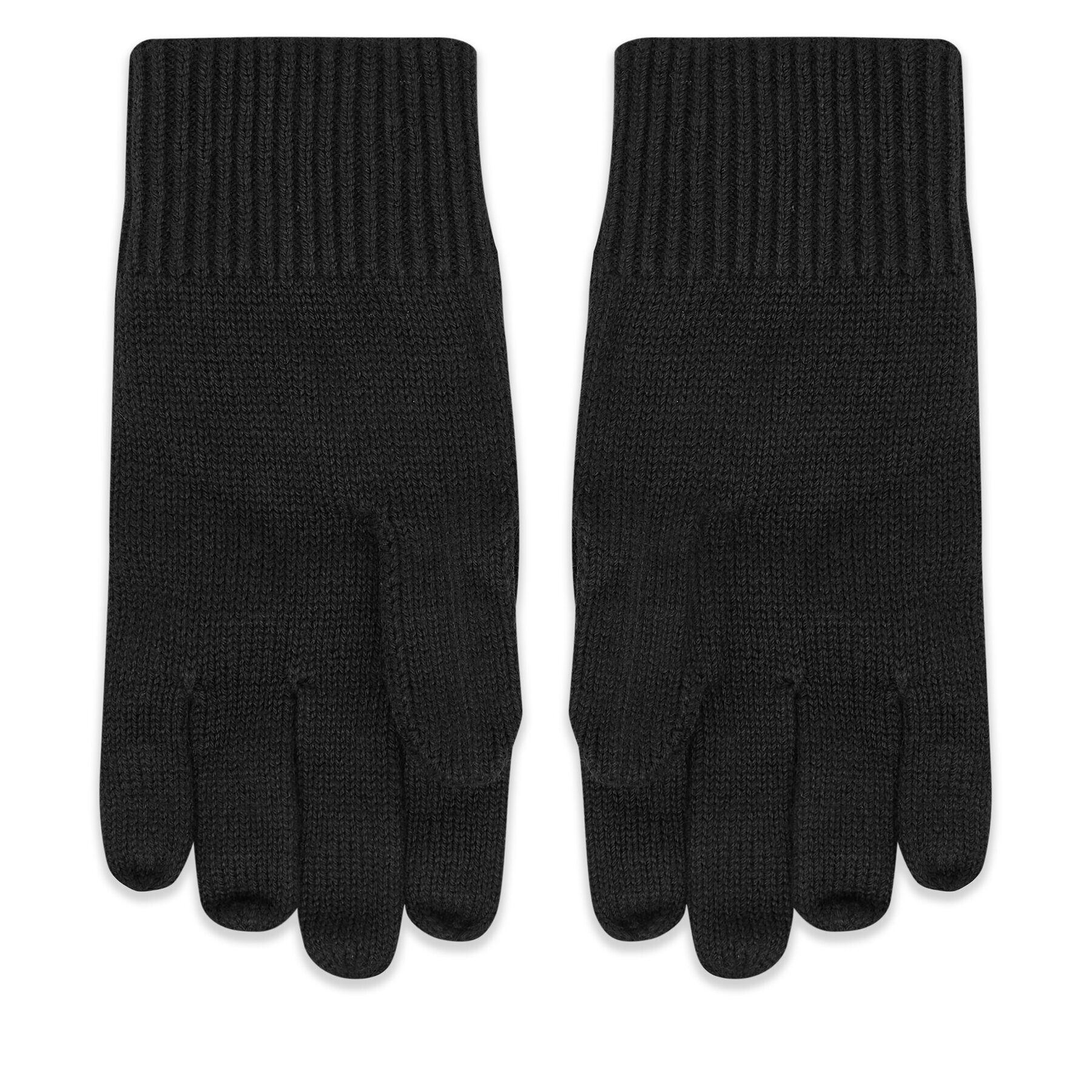 Tommy Hilfiger Mănuși pentru Bărbați Essential Flag Knitted Gloves AM0AM11048 Negru - Pled.ro