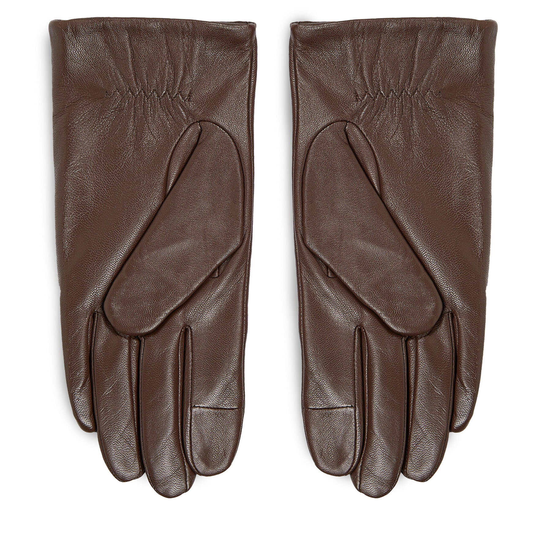 Tommy Hilfiger Mănuși pentru Bărbați Essential Flag Leather Gloves AM0AM11482 Maro - Pled.ro