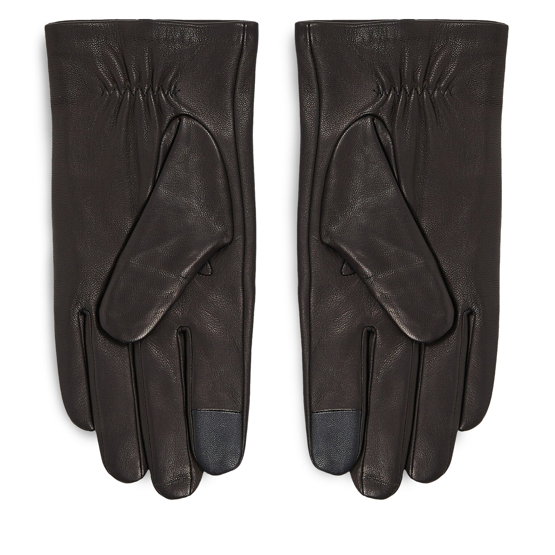 Tommy Hilfiger Mănuși pentru Bărbați Essential Flag Leather Gloves AM0AM11482 Negru - Pled.ro