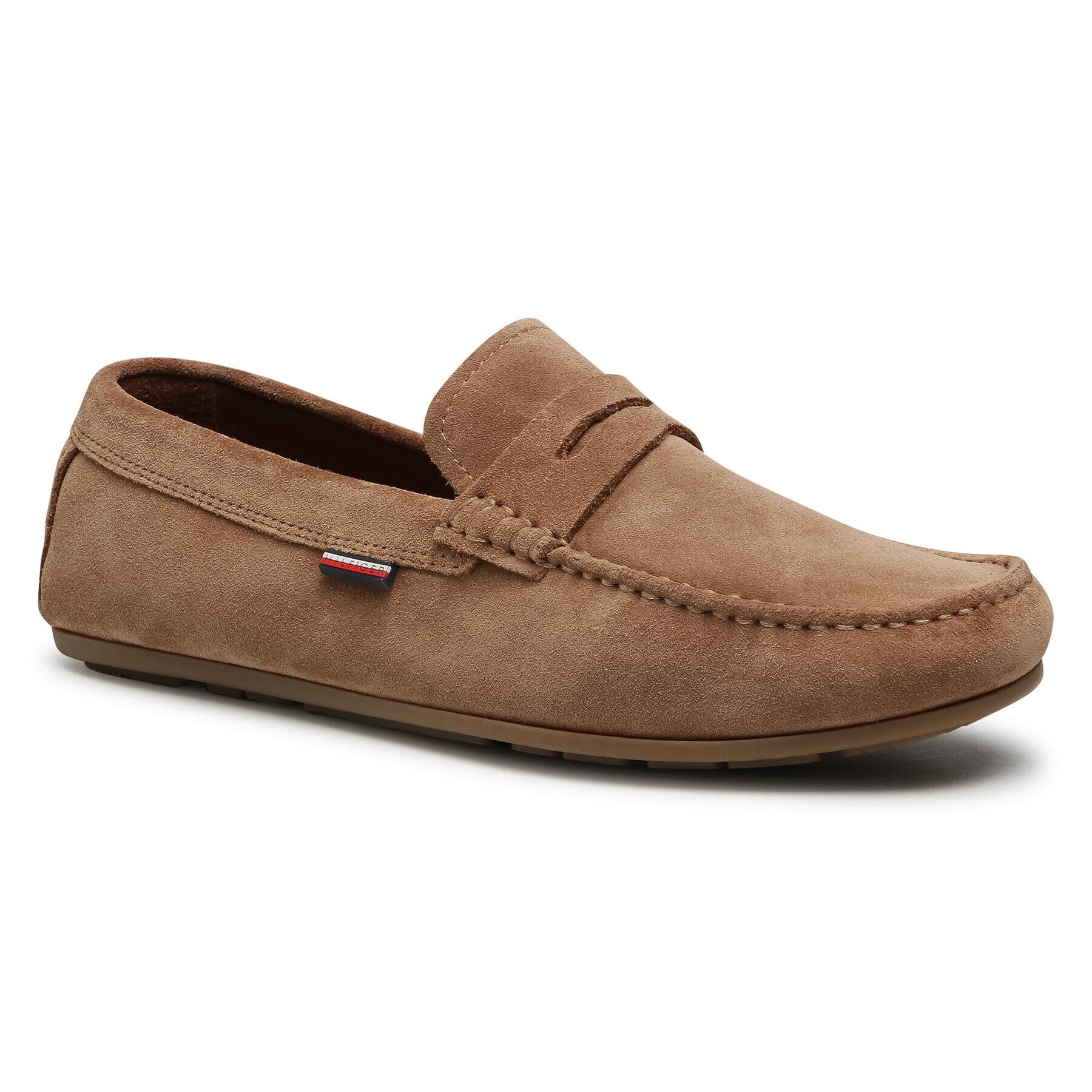 Tommy Hilfiger Mocasini Classic Suede Driver FM0FM02725 Maro - Pled.ro