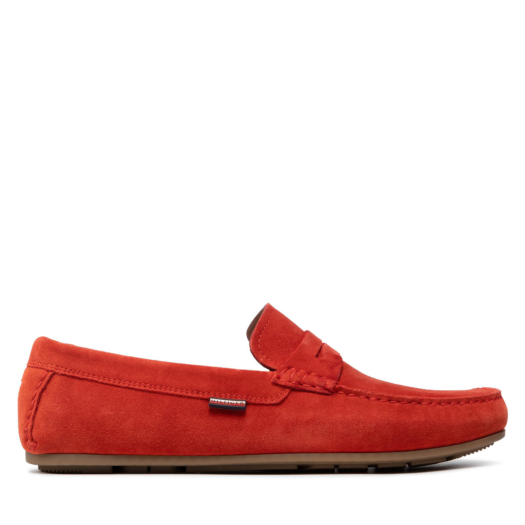 Tommy Hilfiger Mocasini Classic Suede Driver FM0FM02725 Portocaliu - Pled.ro