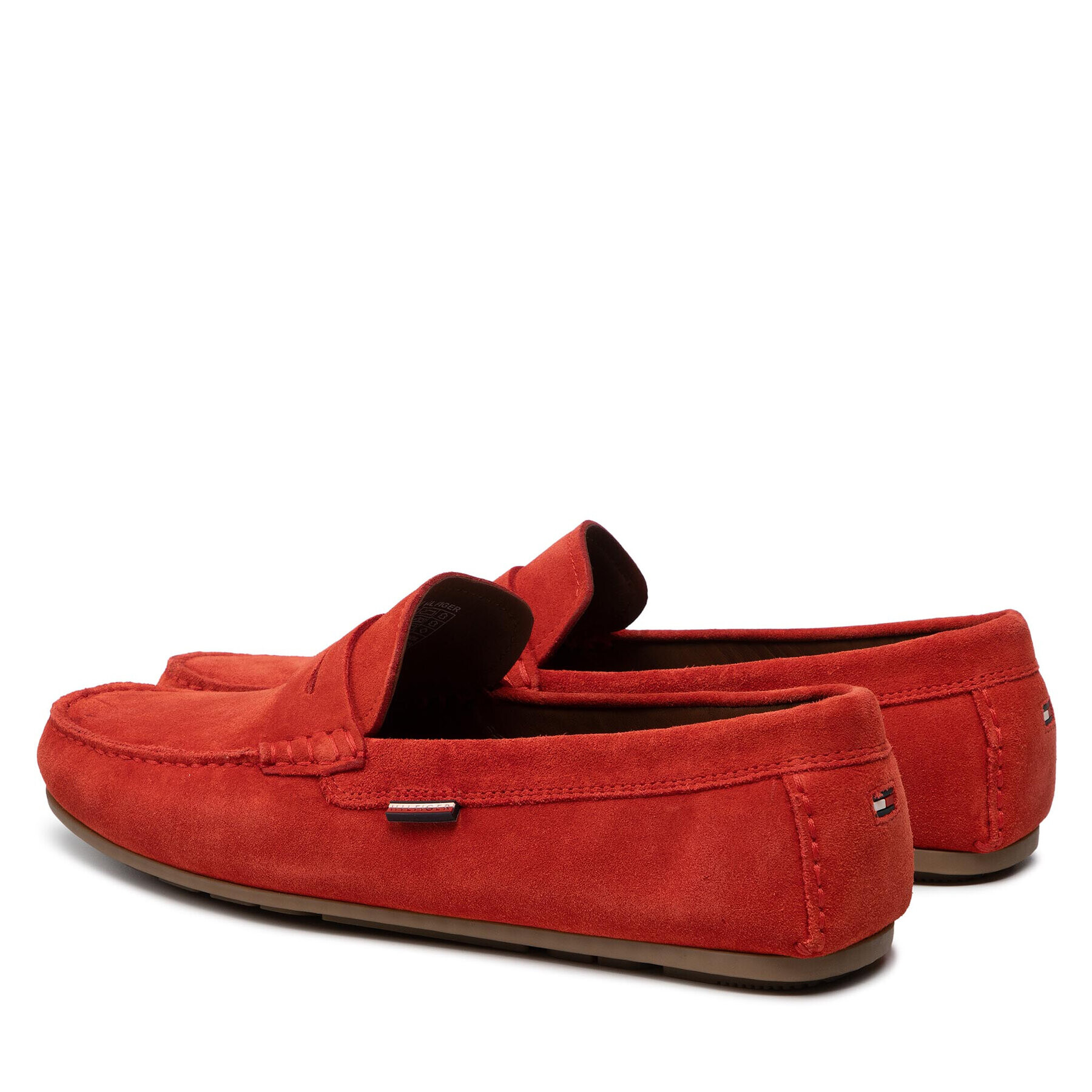 Tommy Hilfiger Mocasini Classic Suede Driver FM0FM02725 Portocaliu - Pled.ro