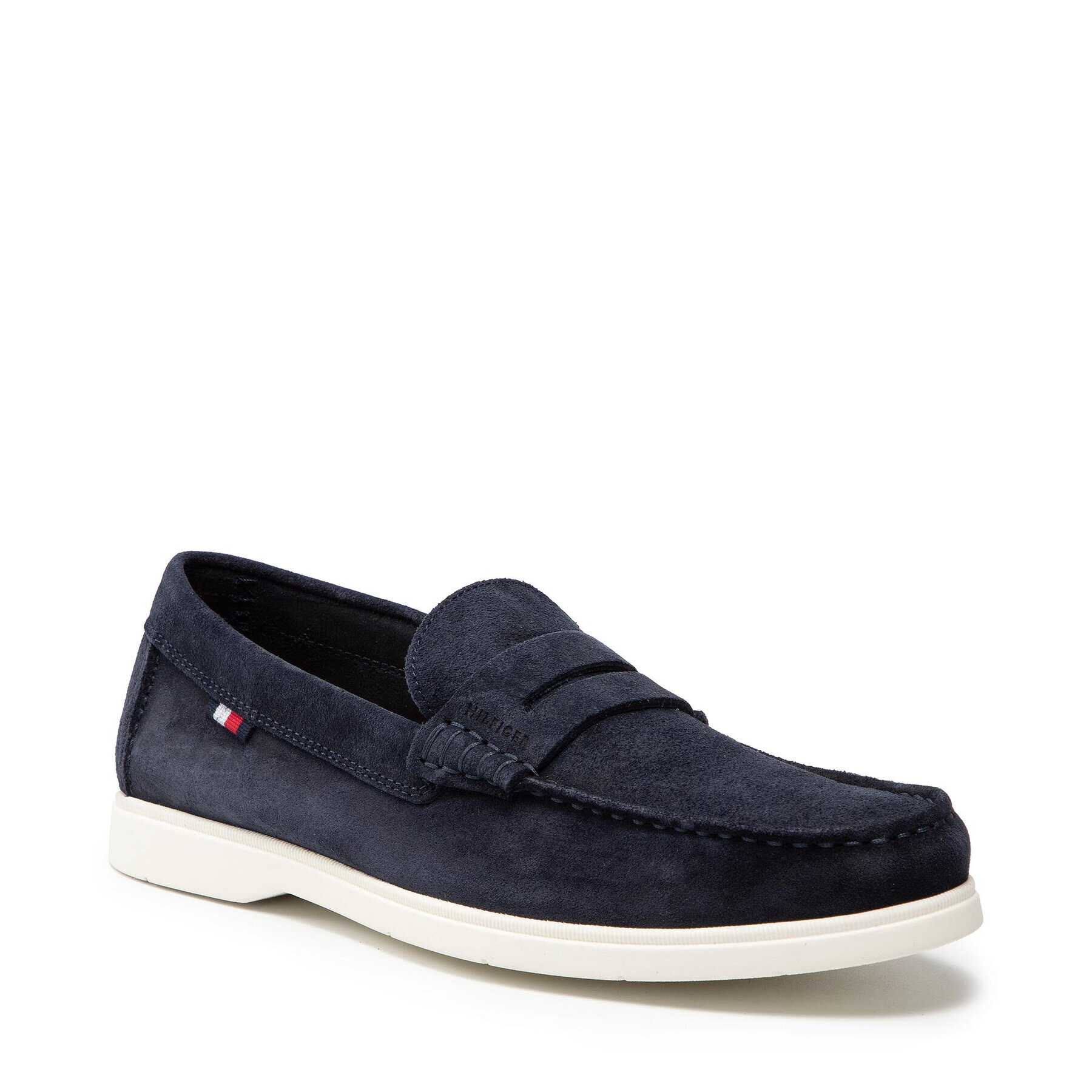 Tommy Hilfiger Mocasini Sustainable Loafer Shoe FM0FM03603 Bleumarin - Pled.ro