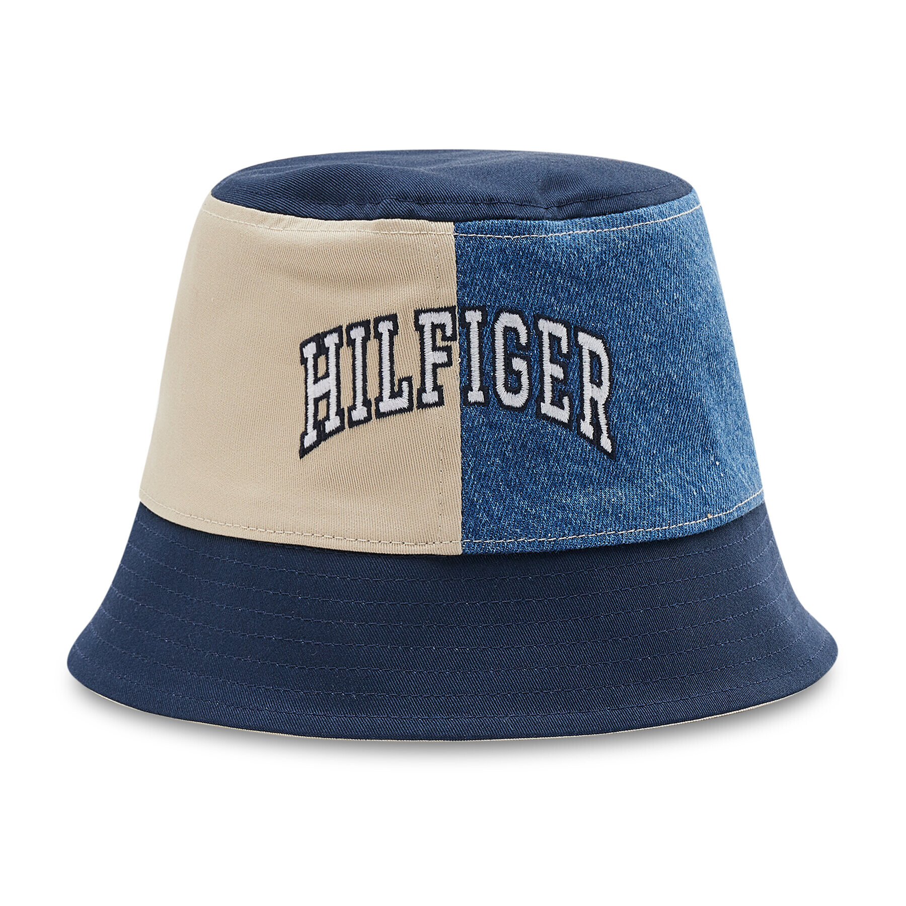 Tommy Hilfiger Pălărie Bucket New AU0AU01499 Bej - Pled.ro