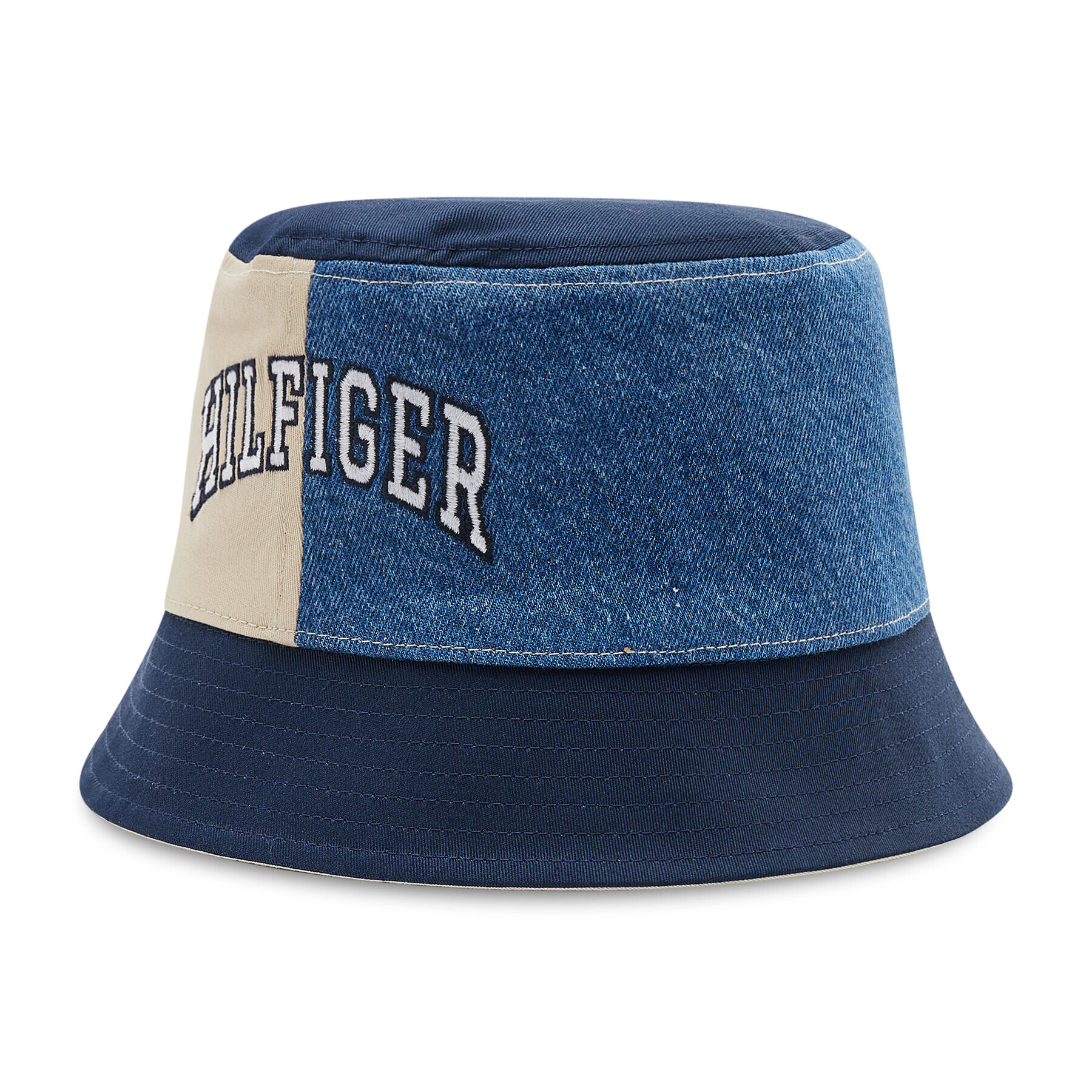 Tommy Hilfiger Pălărie Bucket New AU0AU01499 Bej - Pled.ro