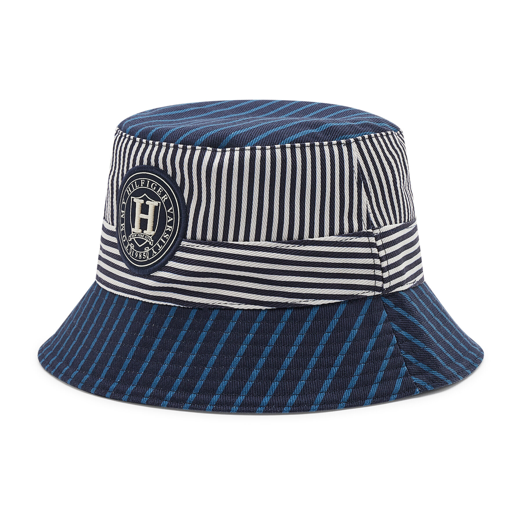 Tommy Hilfiger Pălărie Premium Bucket AM0AM09486 Bleumarin - Pled.ro