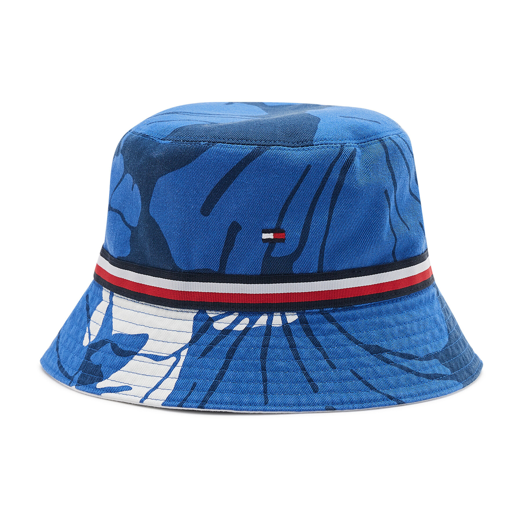 Tommy Hilfiger Pălărie Soft Flag Bucket AM0AM08620 Bleumarin - Pled.ro