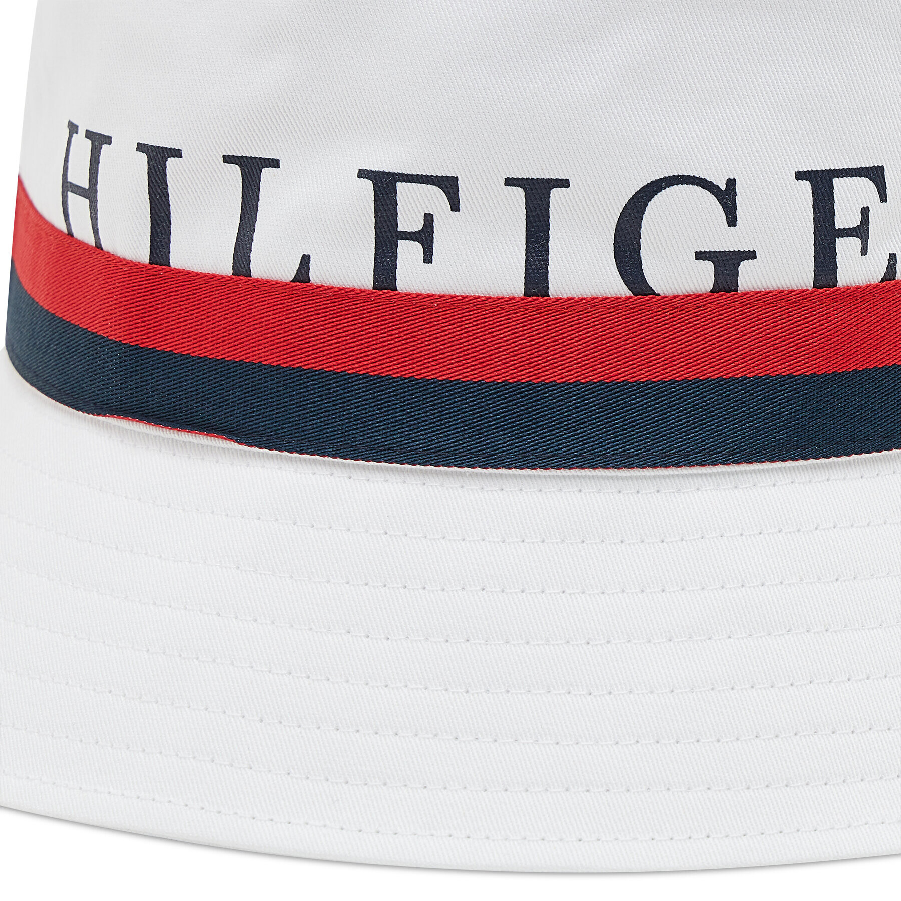 Tommy Hilfiger Pălărie Bucket AM0AM08285 Alb - Pled.ro