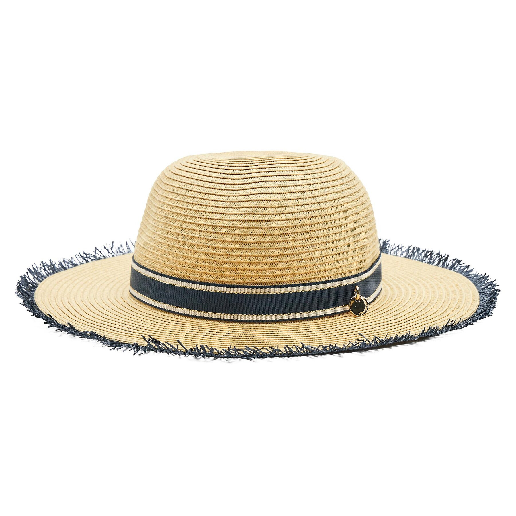 Tommy Hilfiger Pălărie Coast Straw AW0AW14529 Bej - Pled.ro