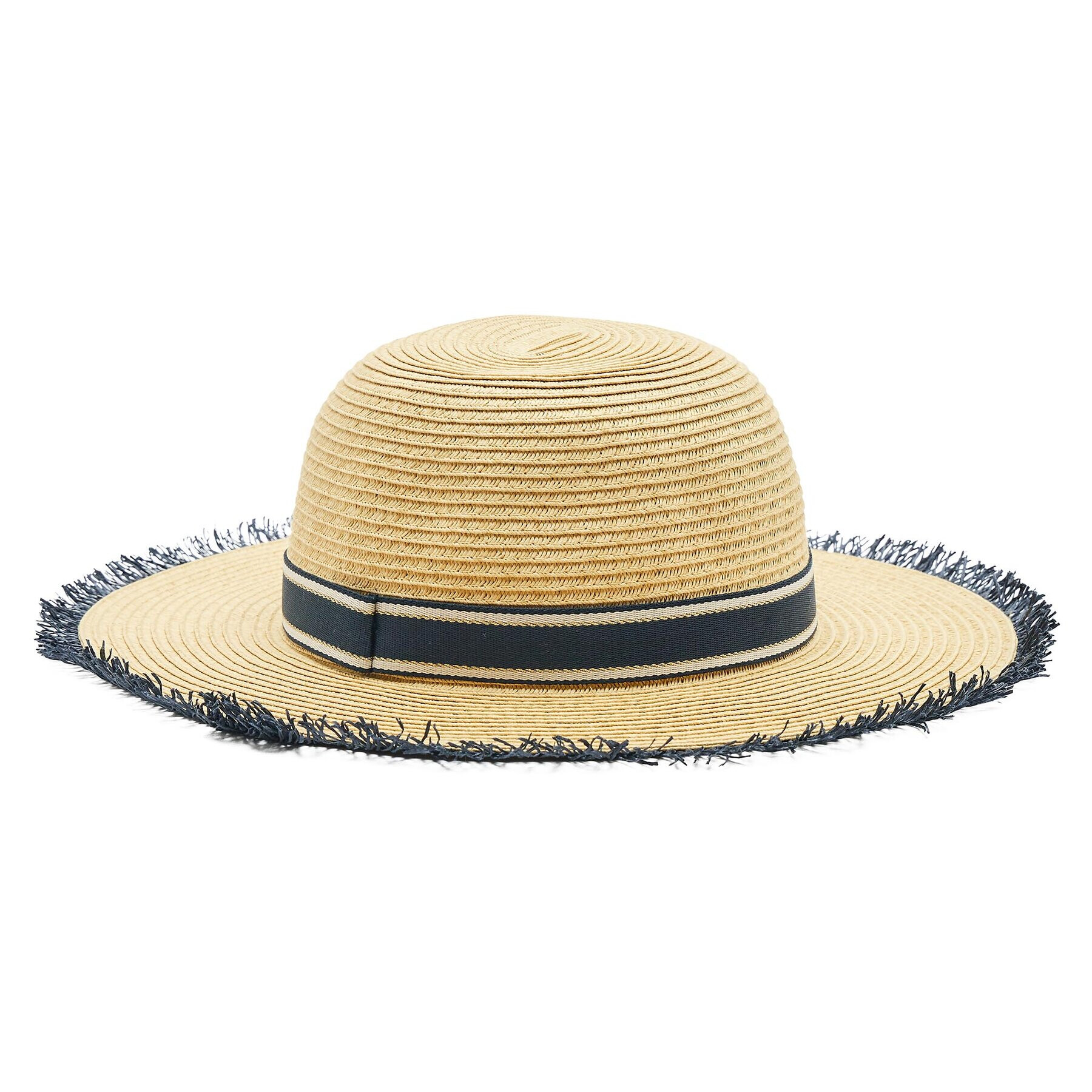 Tommy Hilfiger Pălărie Coast Straw AW0AW14529 Bej - Pled.ro