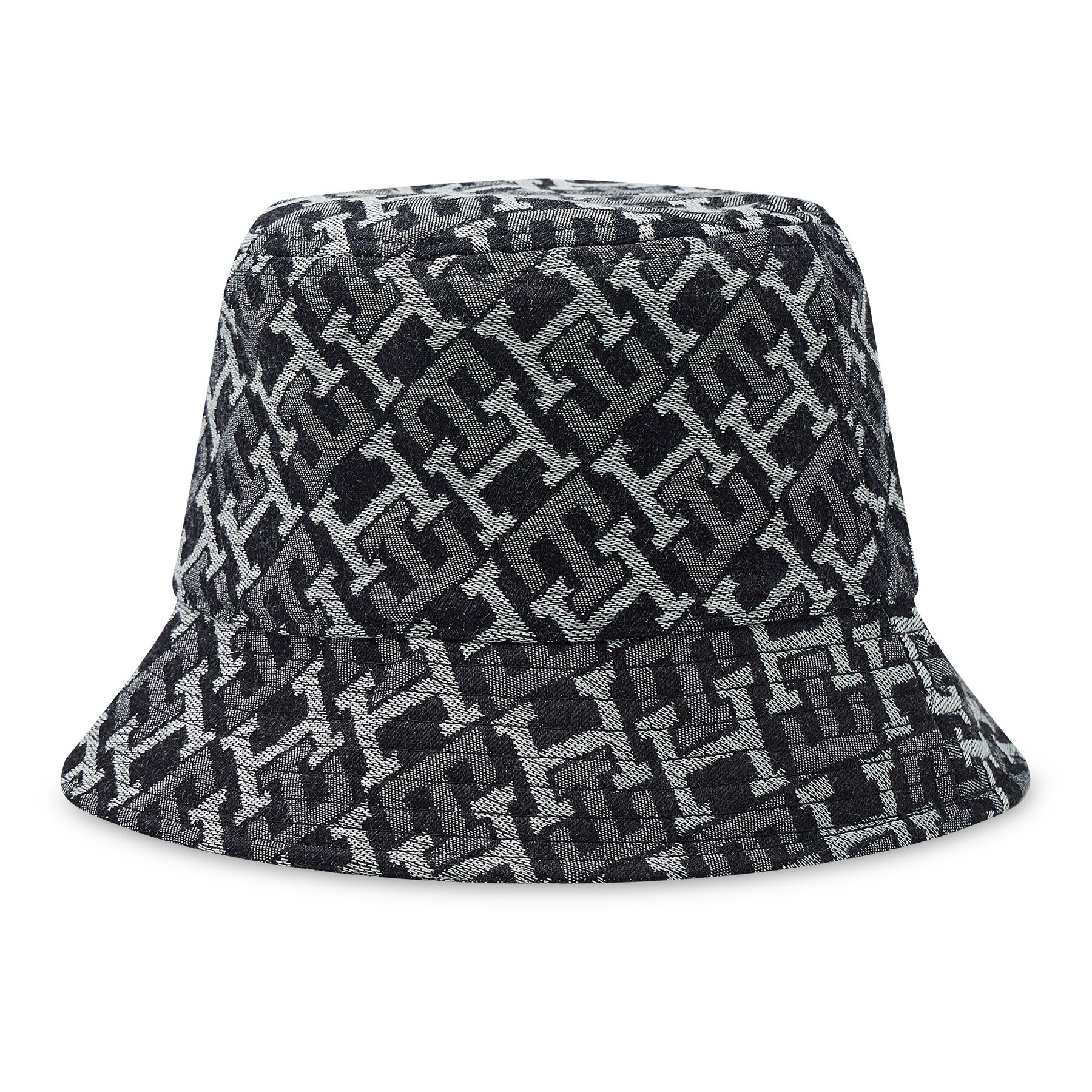 Tommy Hilfiger Pălărie Denim Monogram Bucket Hat AW0AW14360 Bleumarin - Pled.ro