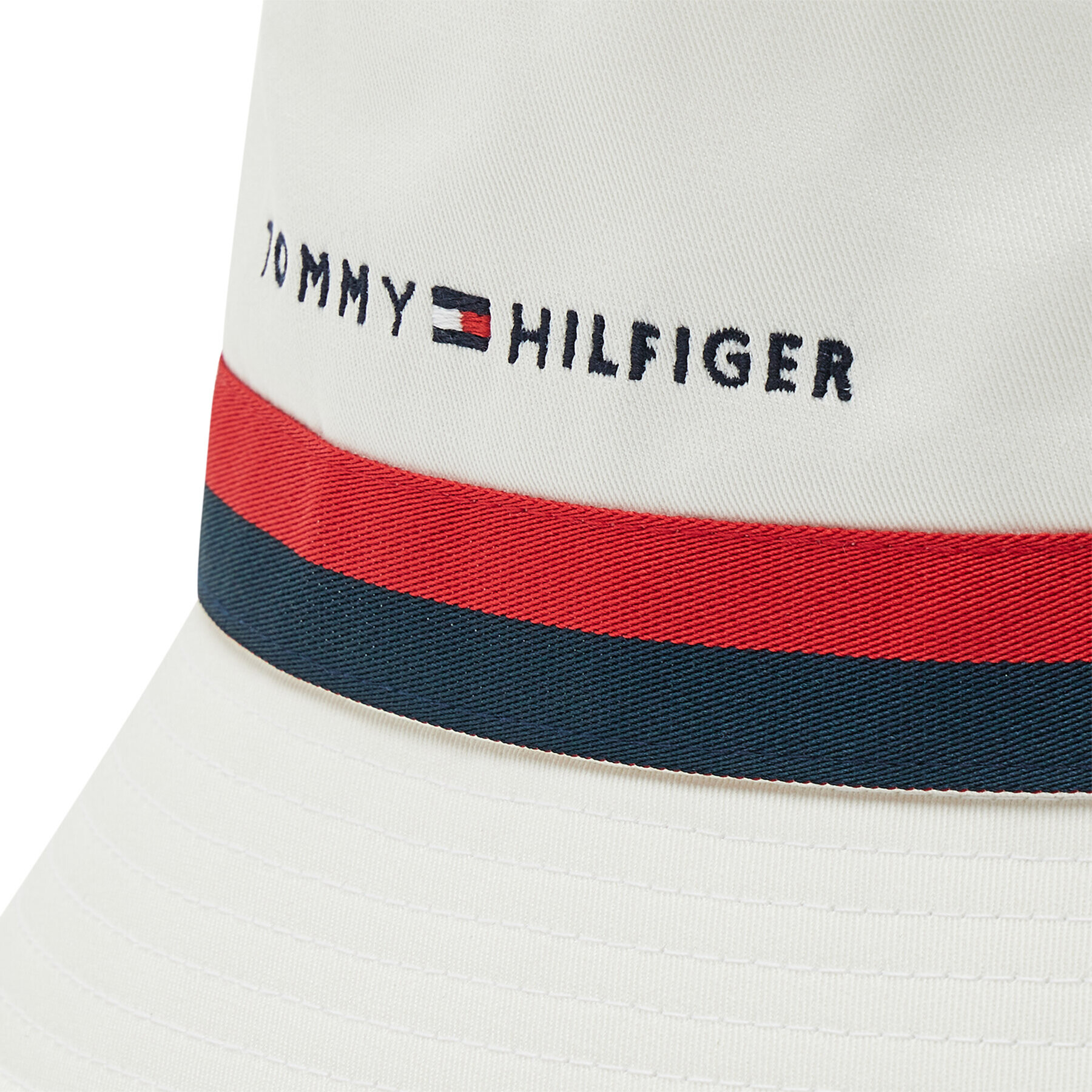 Tommy Hilfiger Pălărie Established Bucket AM0AM08271 Alb - Pled.ro