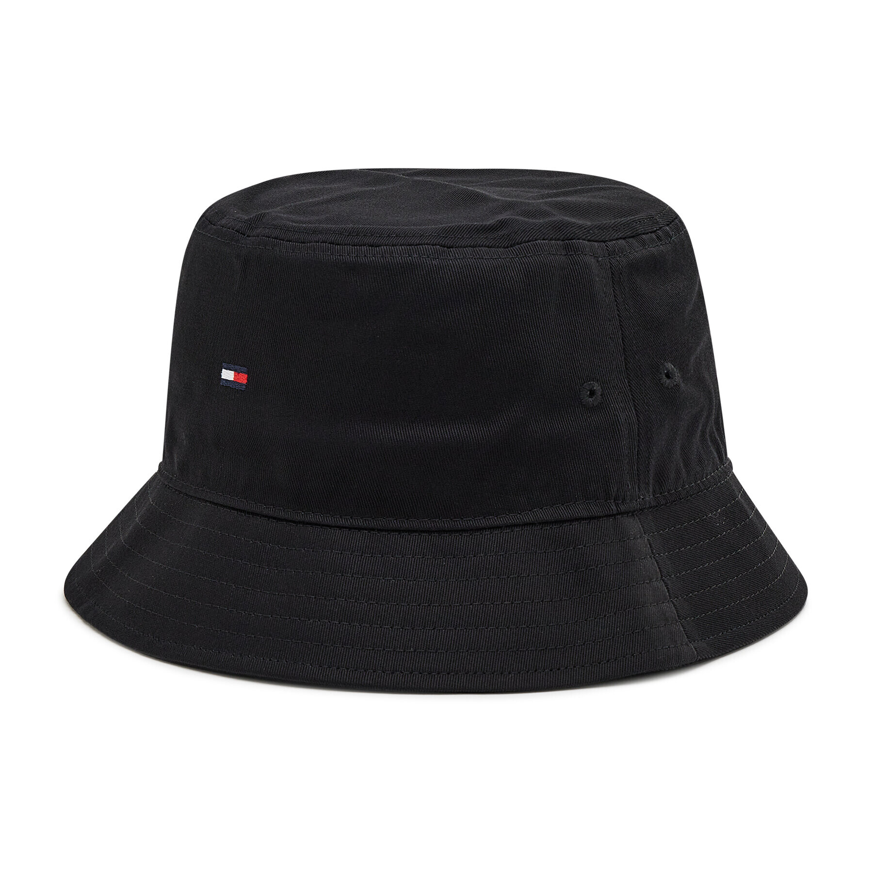 Tommy Hilfiger Pălărie Flag Bucket Hat AM0AM07344 Negru - Pled.ro