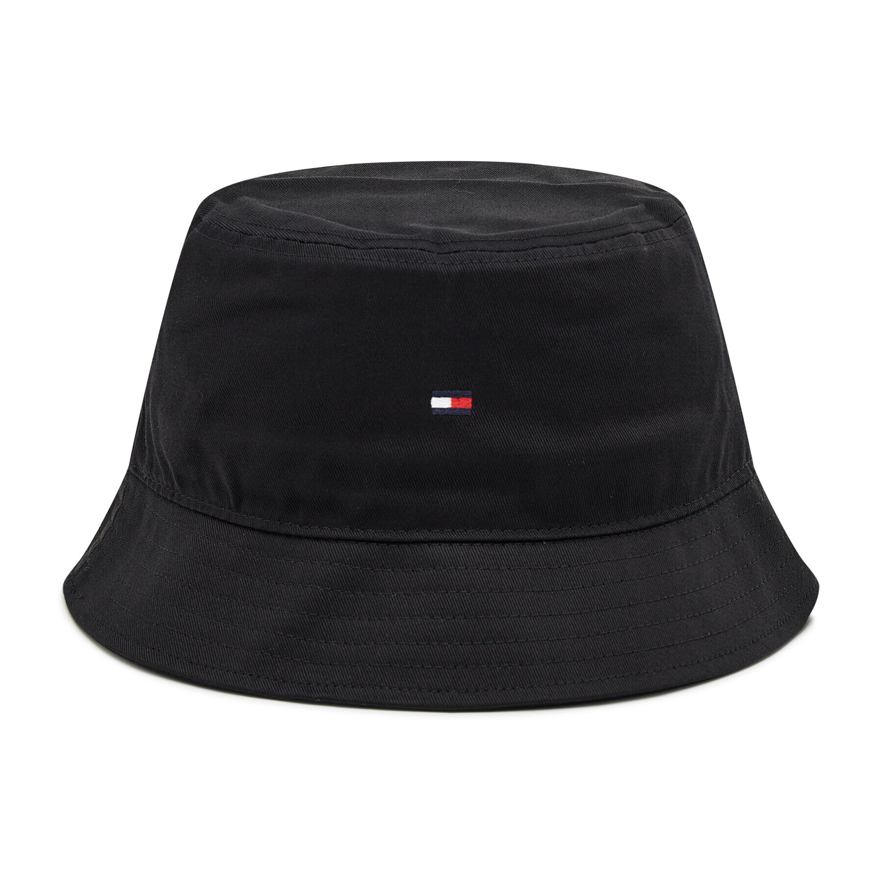 Tommy Hilfiger Pălărie Flag Bucket Hat AM0AM07344 Negru - Pled.ro