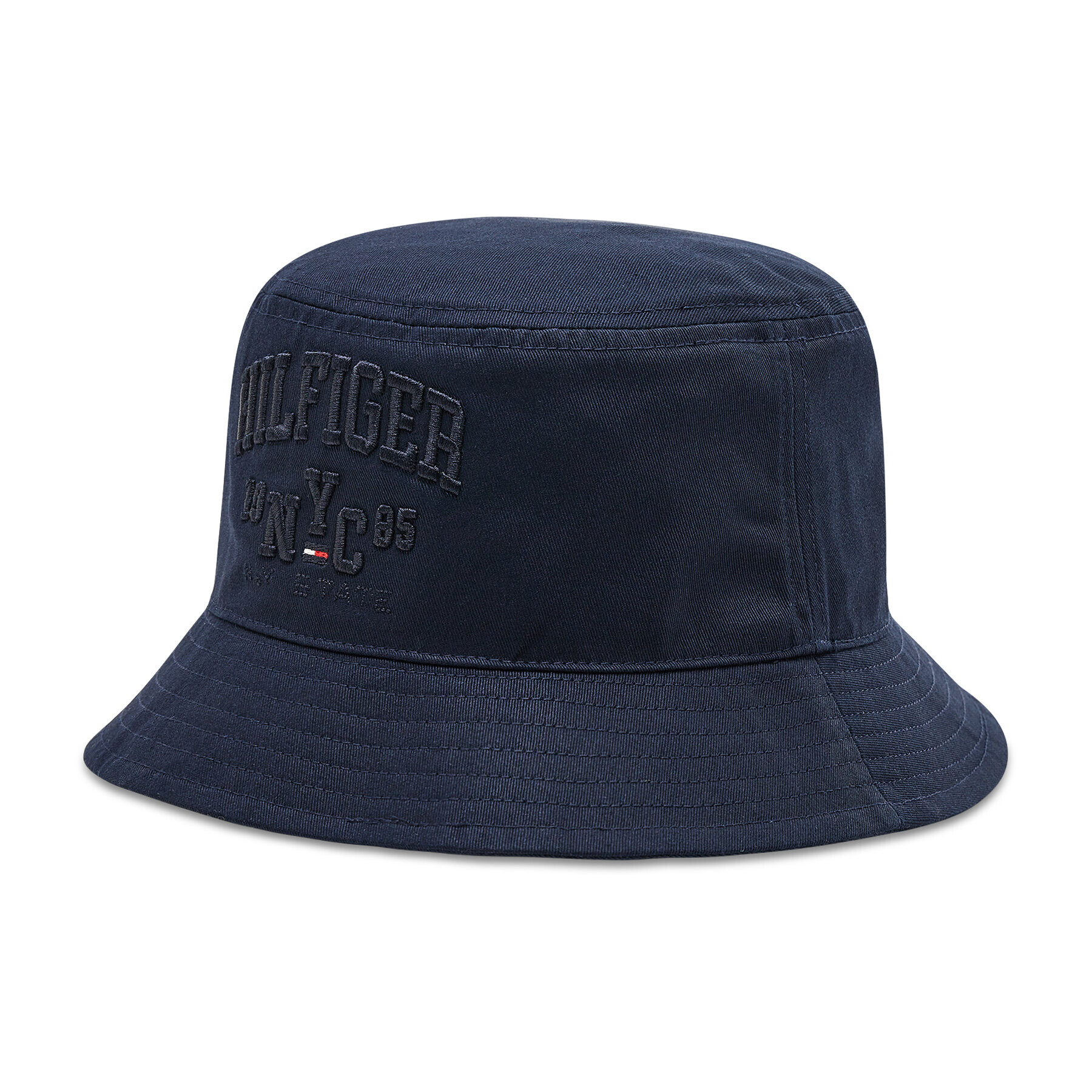 Tommy Hilfiger Pălărie Graphic Bucket AM0AM08384 Bleumarin - Pled.ro