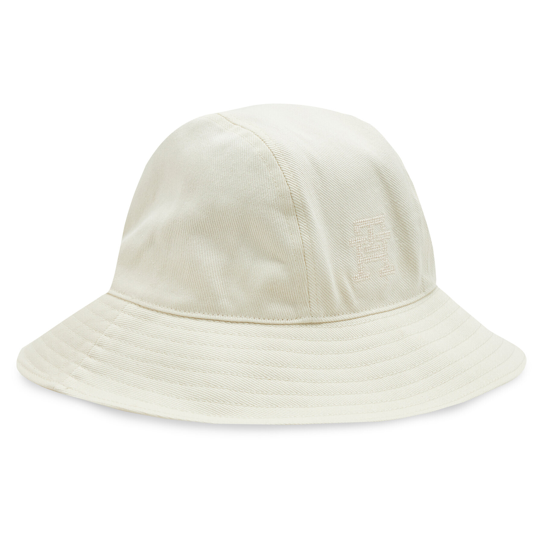 Tommy Hilfiger Pălărie Iconic Monogram Bucket AW0AW14844 Écru - Pled.ro