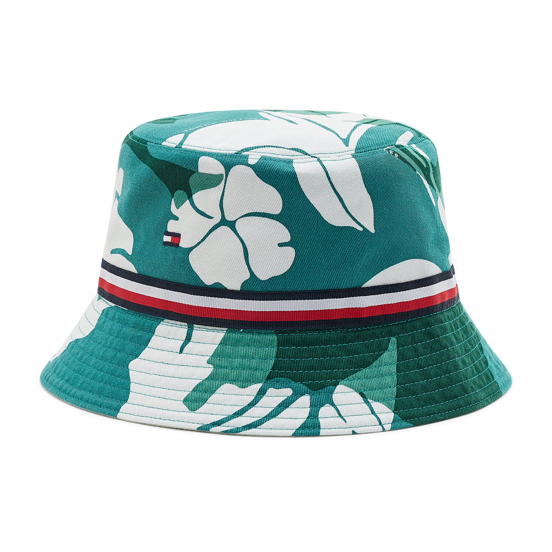 Tommy Hilfiger Pălărie Soft Flag Bucket AM0AM08620 Verde - Pled.ro